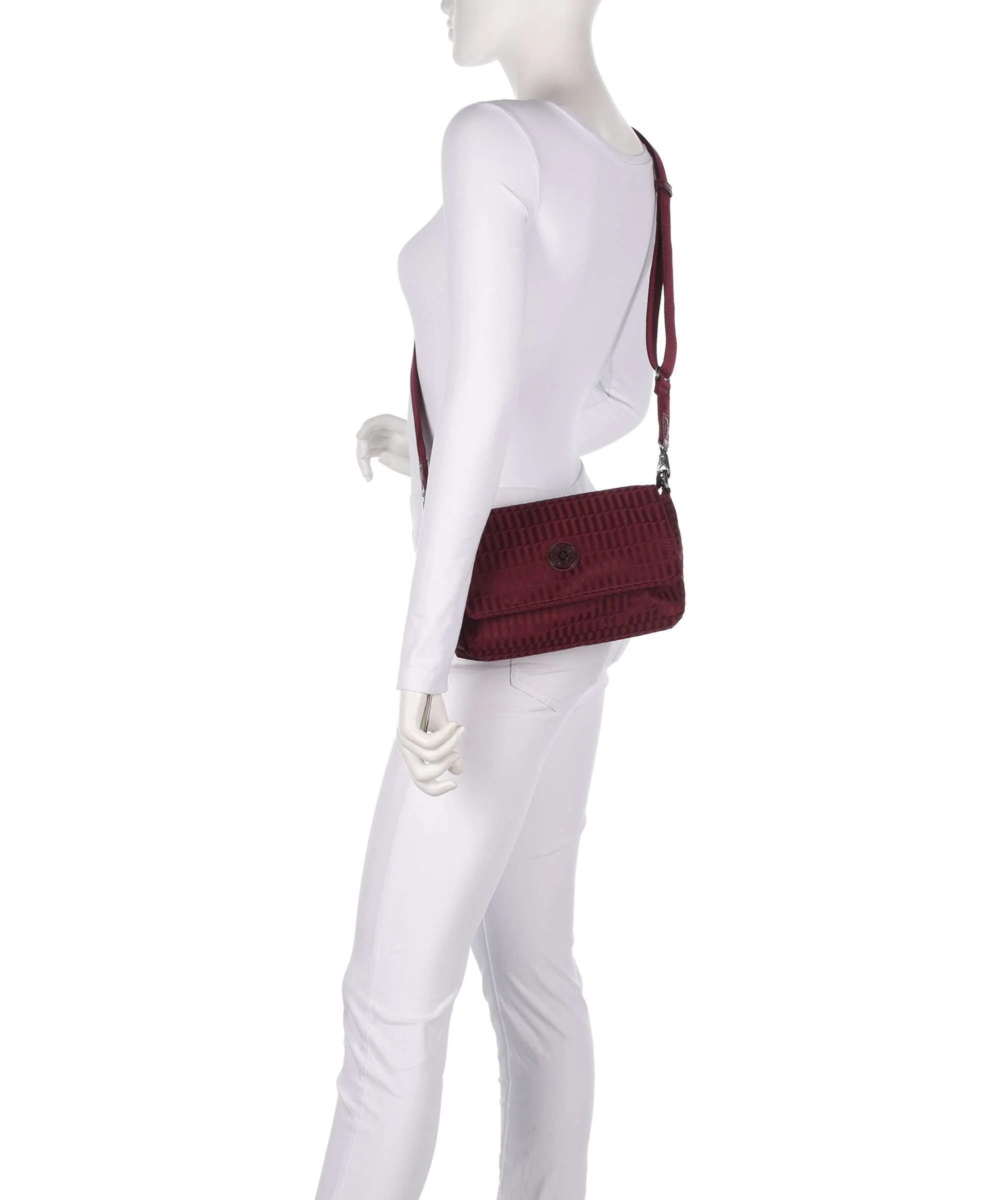 Kipling Elevated Aras Up Sac porté épaule maroon tile - Image 4