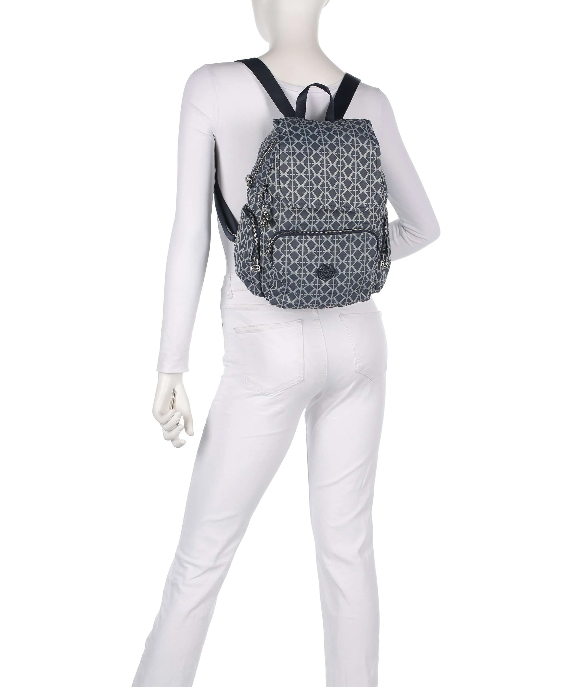 Kipling Elevated City Zip S Sac à dos navy sign - Image 3