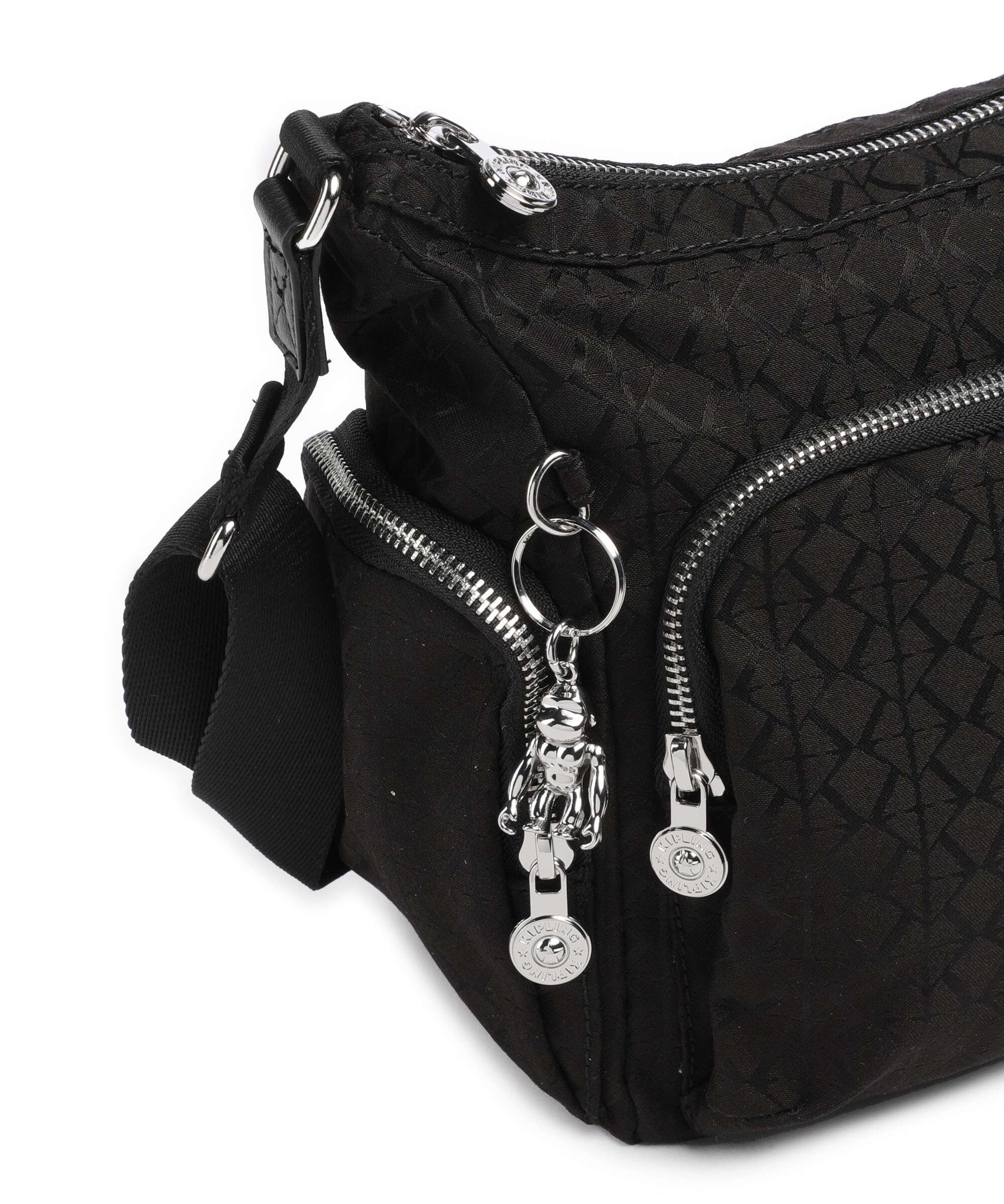 Kipling Elevated Gabb S Sac bandoulière noir sign jq - Image 4