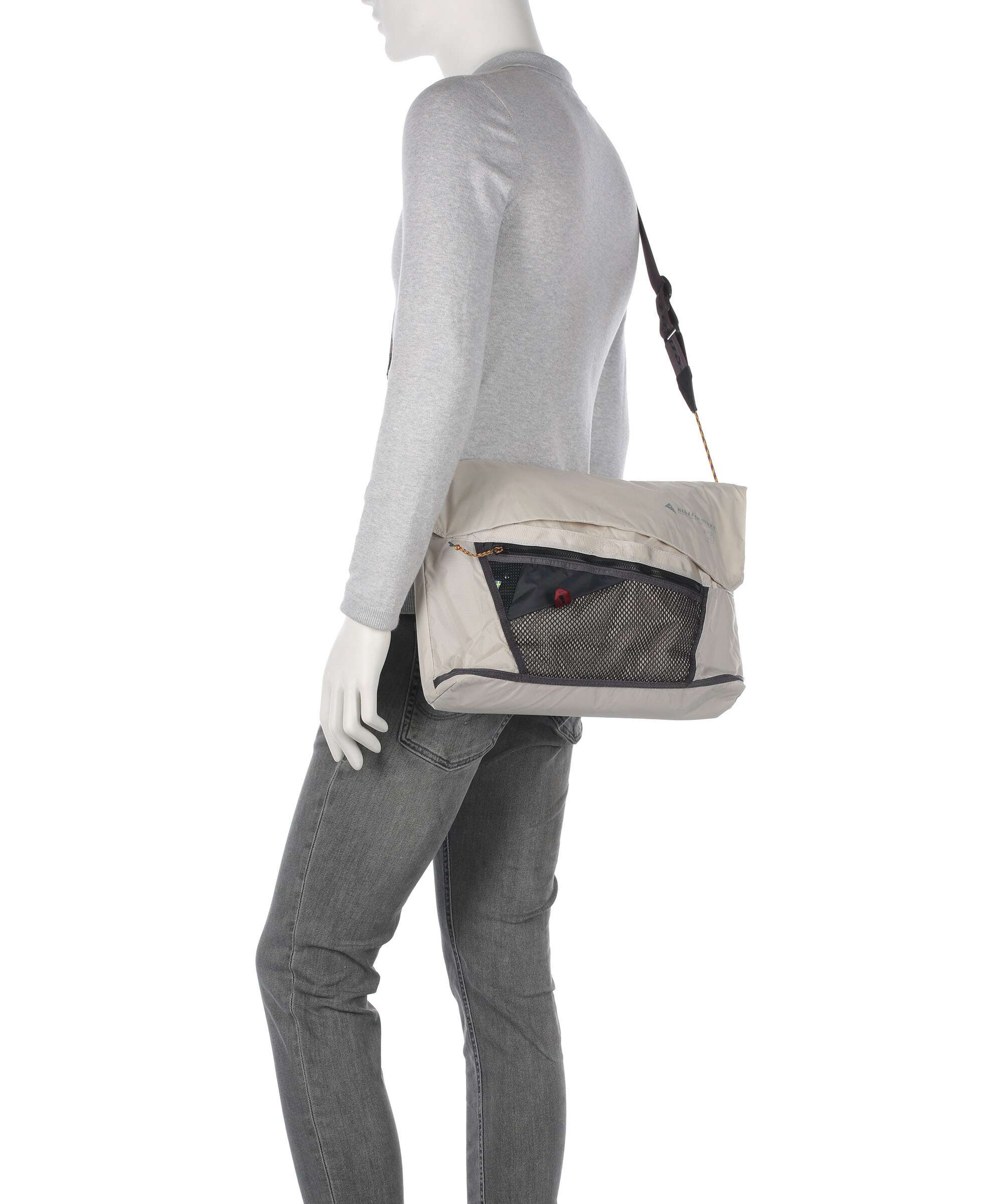 Klättermusen Grid Sac messager olive - Image 4