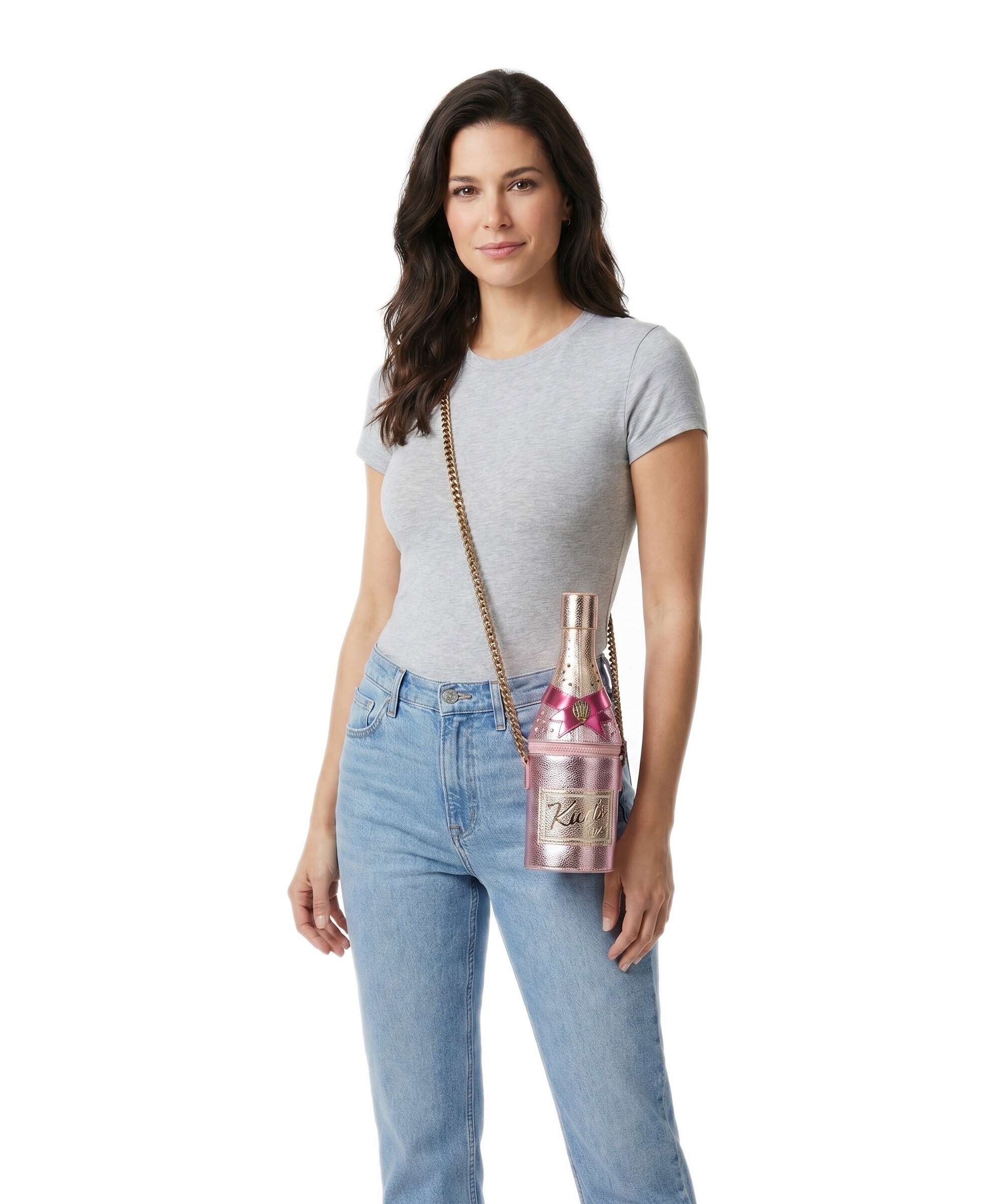 Kurt Geiger Champagne Bottle Sac bandoulière pink - Image 4