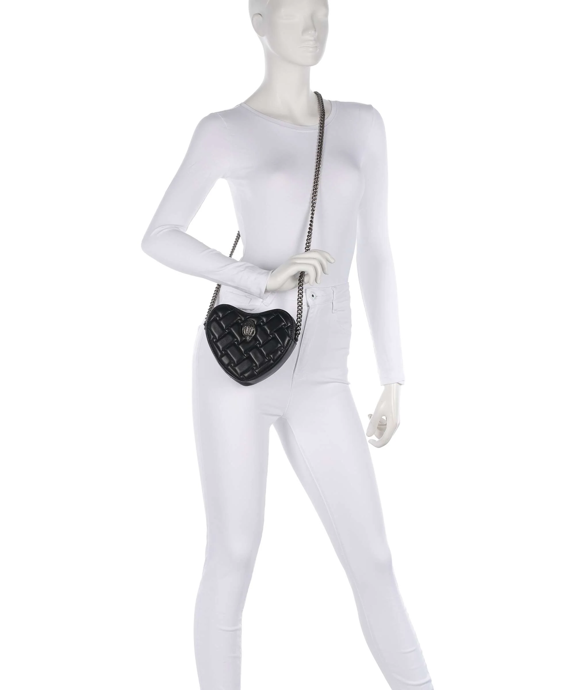 Kurt Geiger Kensington Heart Sac bandoulière black - Image 3