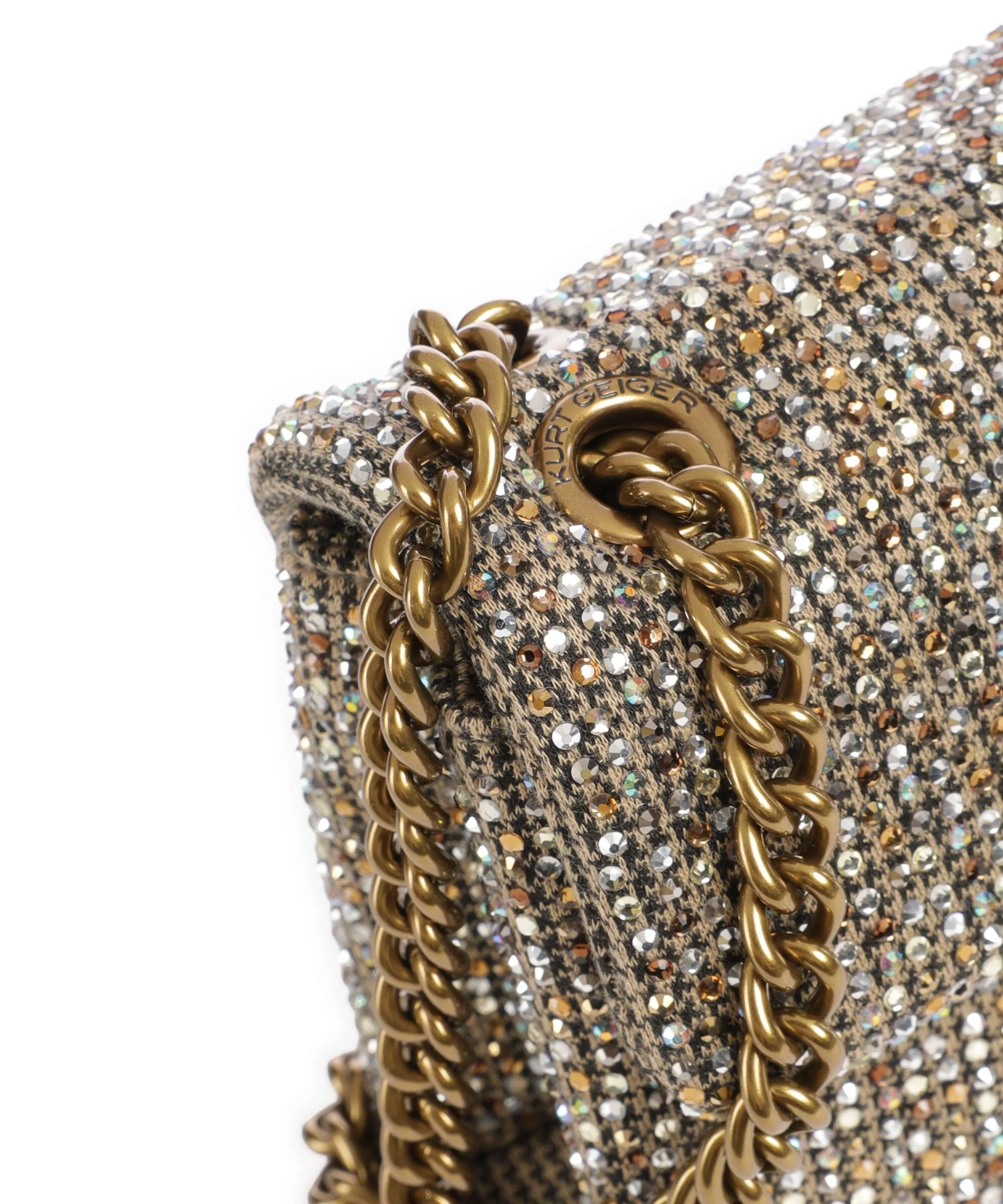 Kurt Geiger Kensington Sac porté épaule beige combination - Image 4