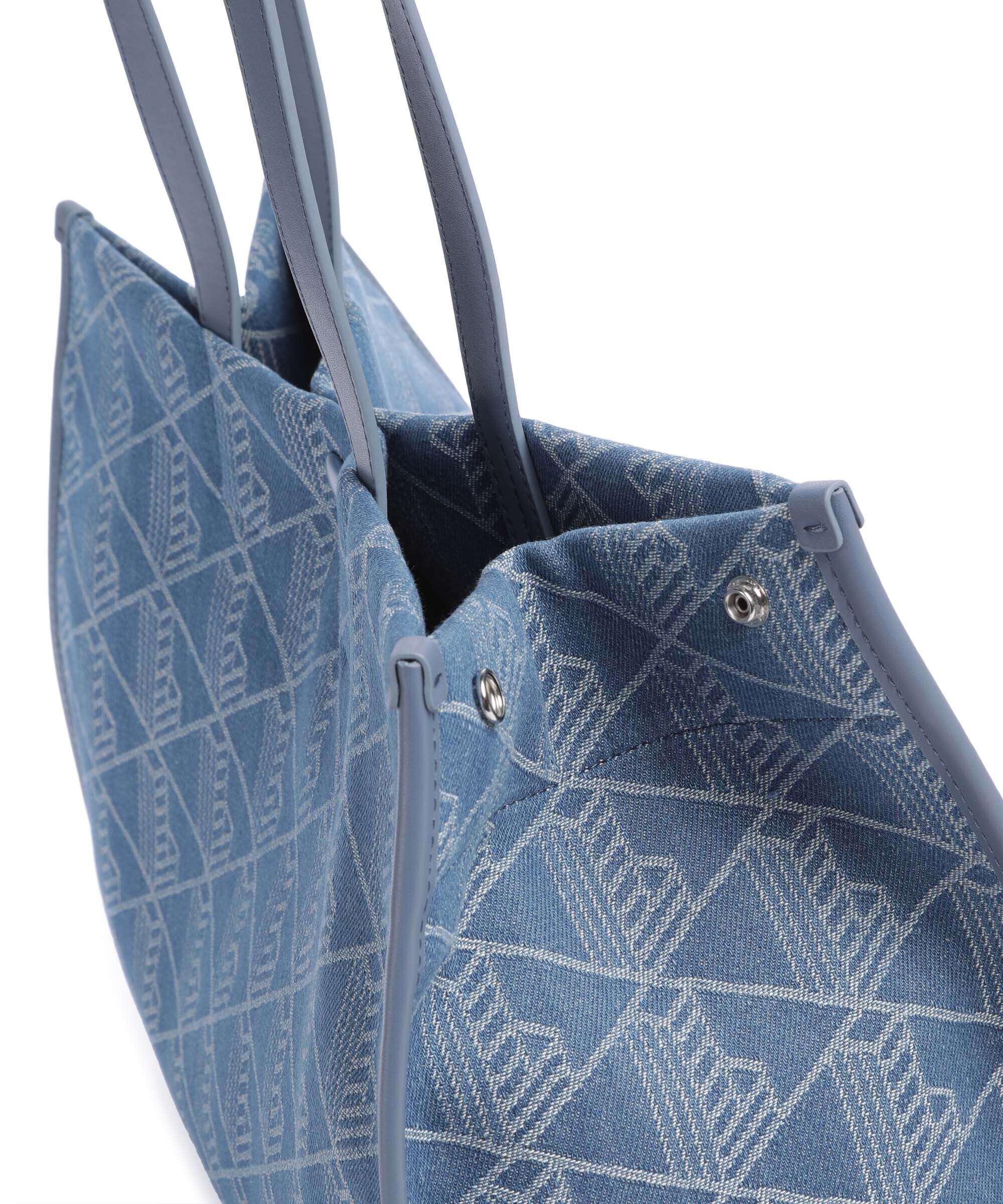Lacoste Heritage Jacquard Cabas denim - Image 4