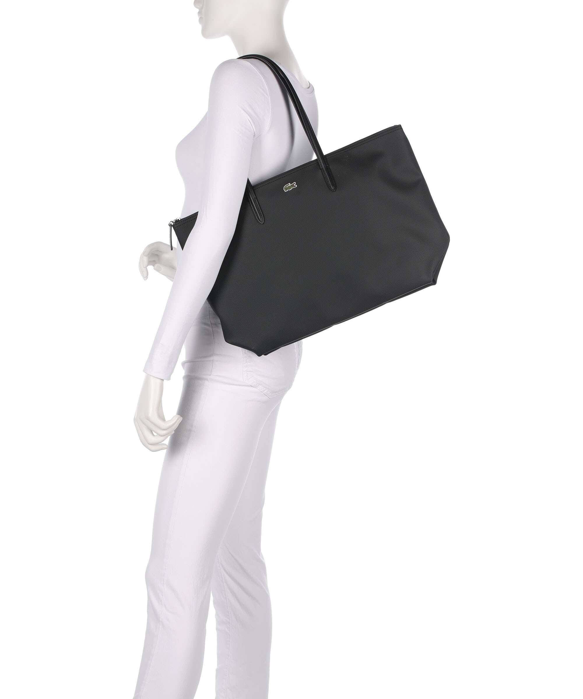 Lacoste L.12.12 Concept Cabas noir - Image 3