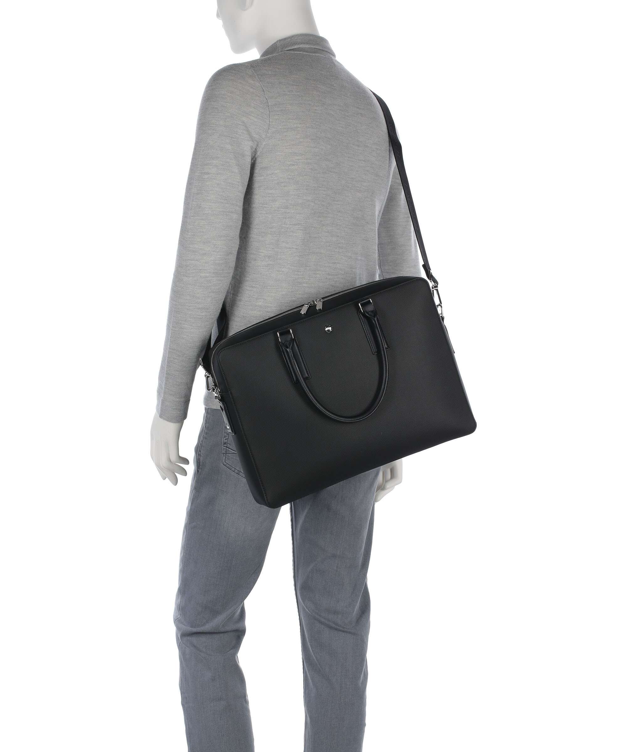 Lacoste Langon Porte-document noir - Image 3