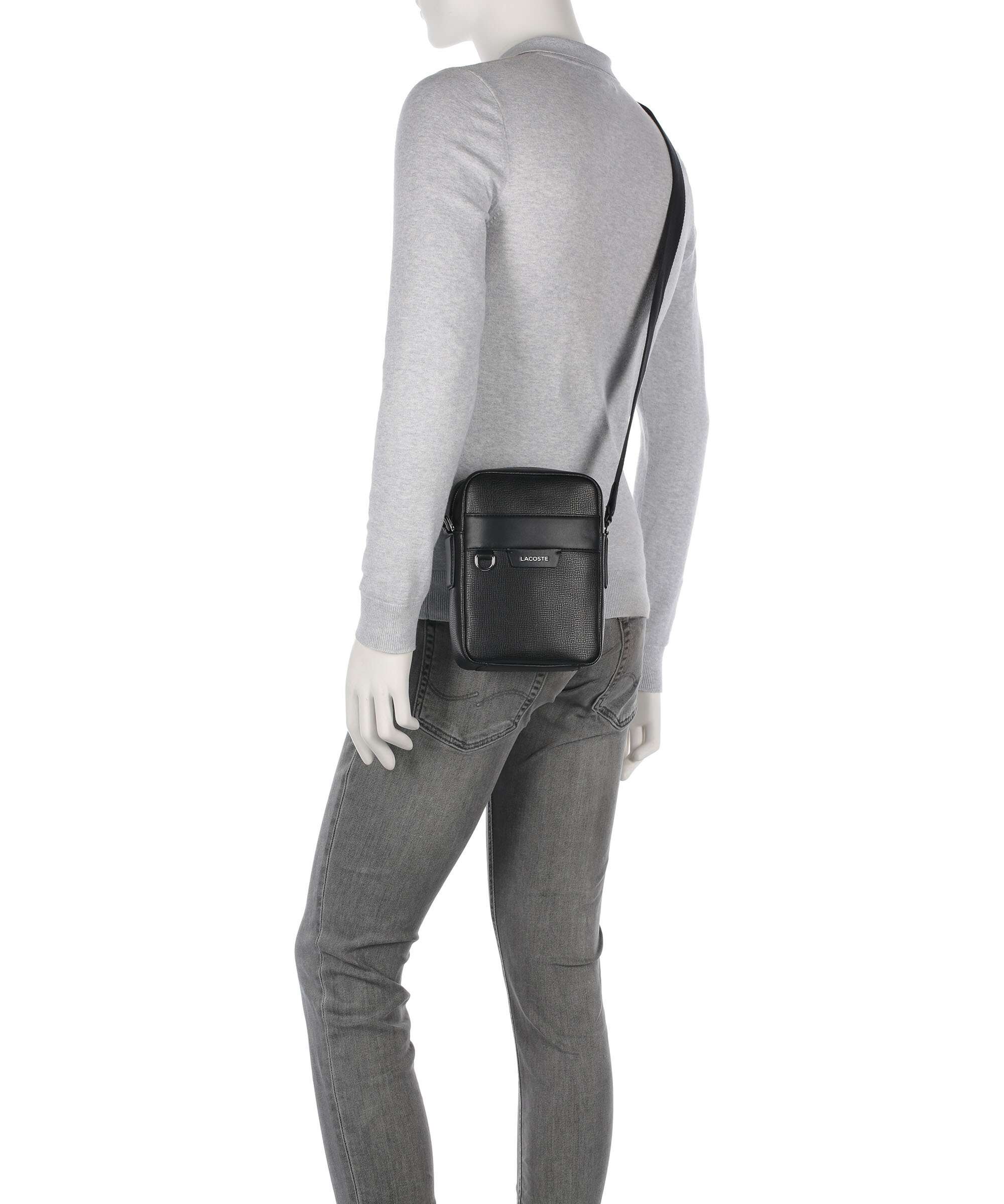 Lacoste Ossian Sac bandoulière noir - Image 3