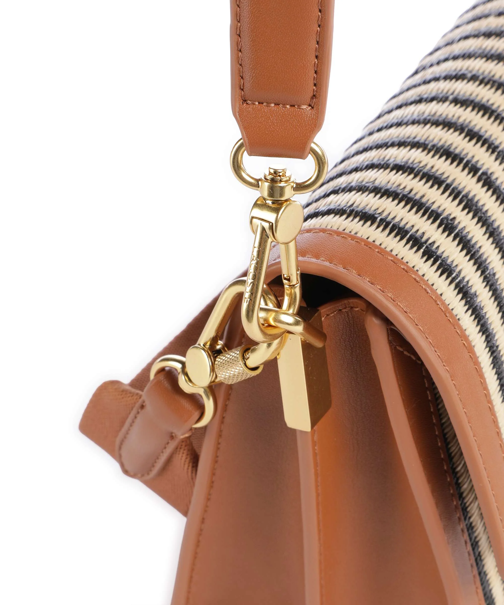 Lacoste Summer Pack Sac porté épaule natural/noir/tan - Image 4