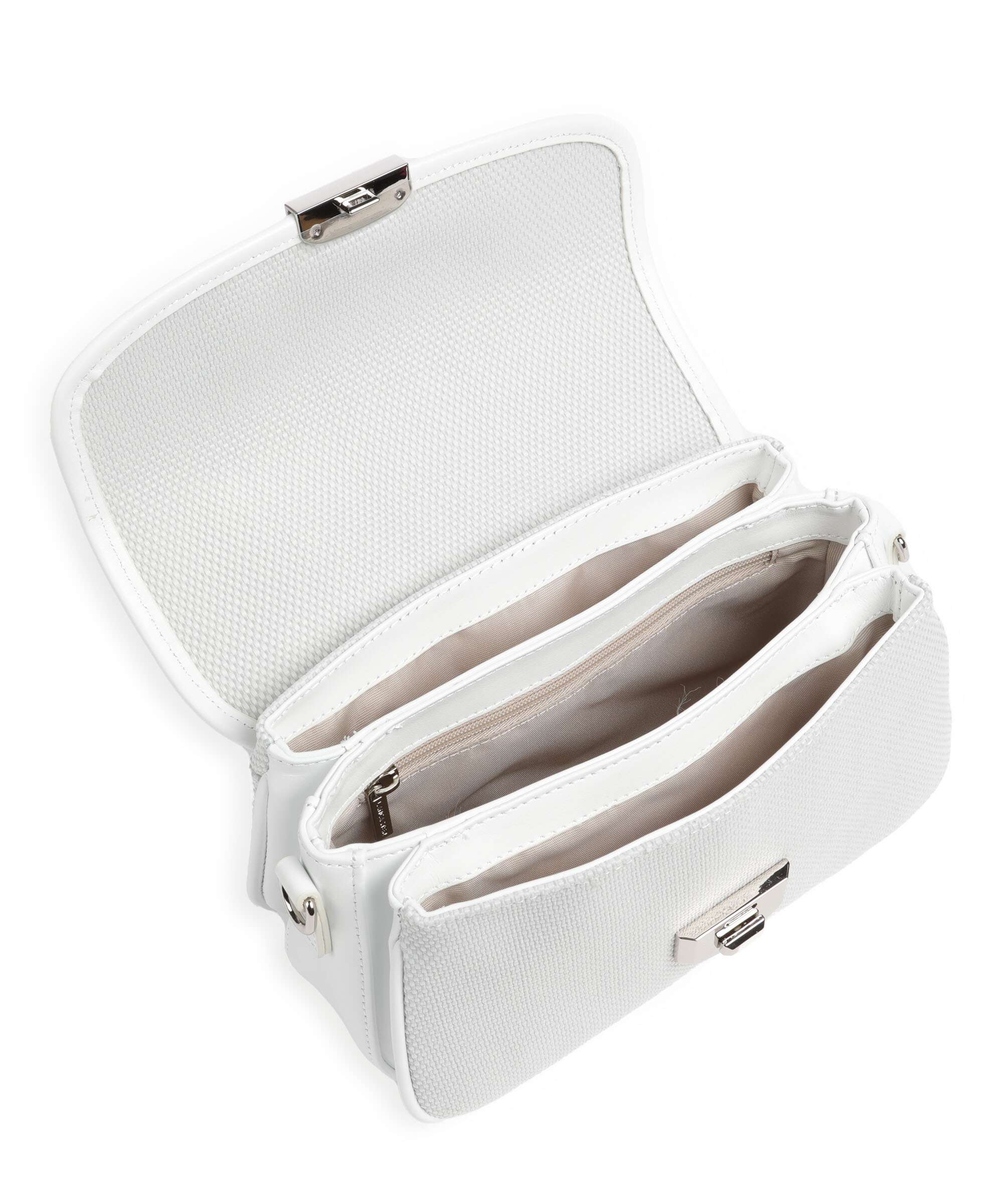 Lancaster Canvas Fia Sac bandoulière blanc - Image 6