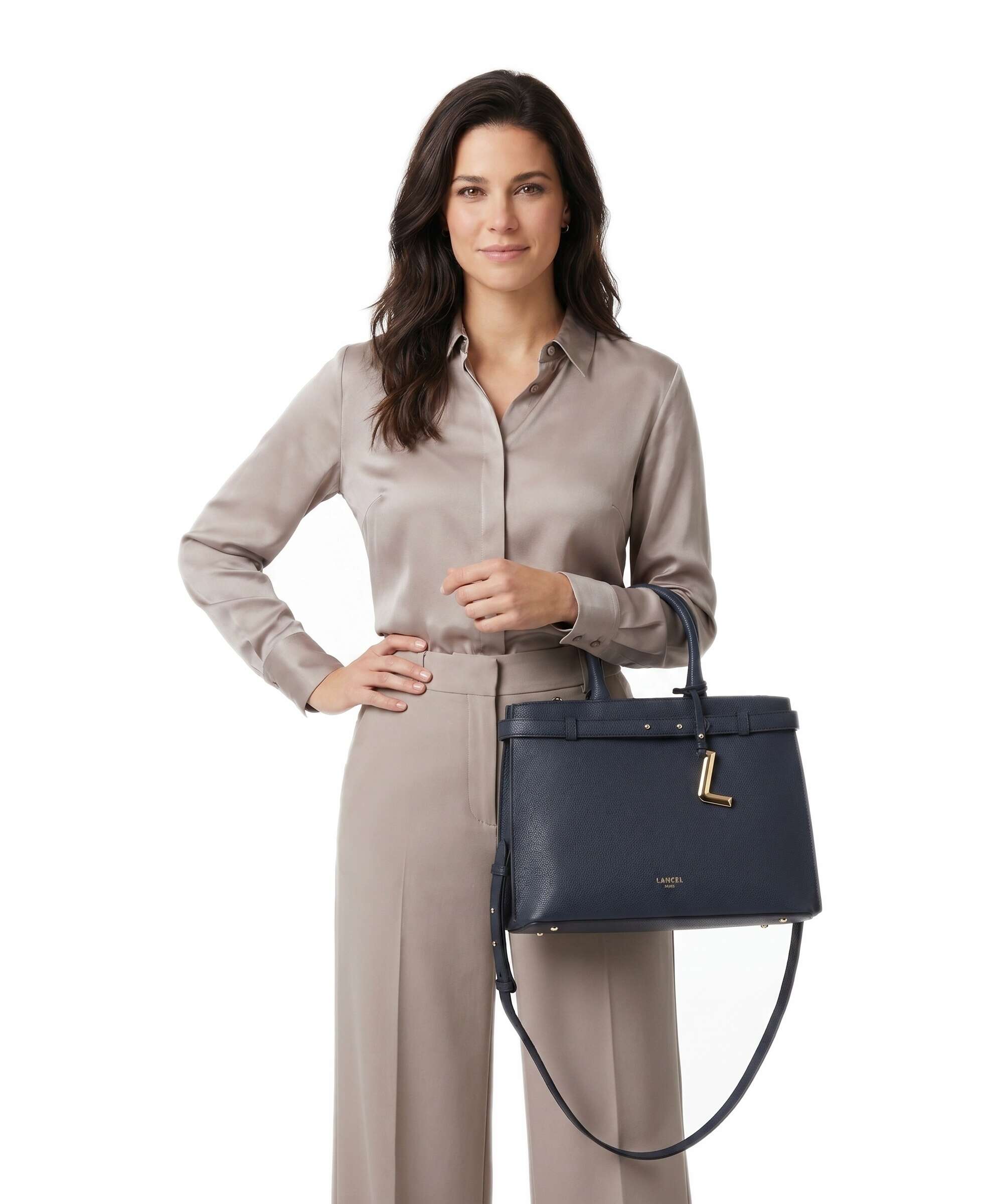 Lancel Faubourg M Sac à main ultramarine - Image 3