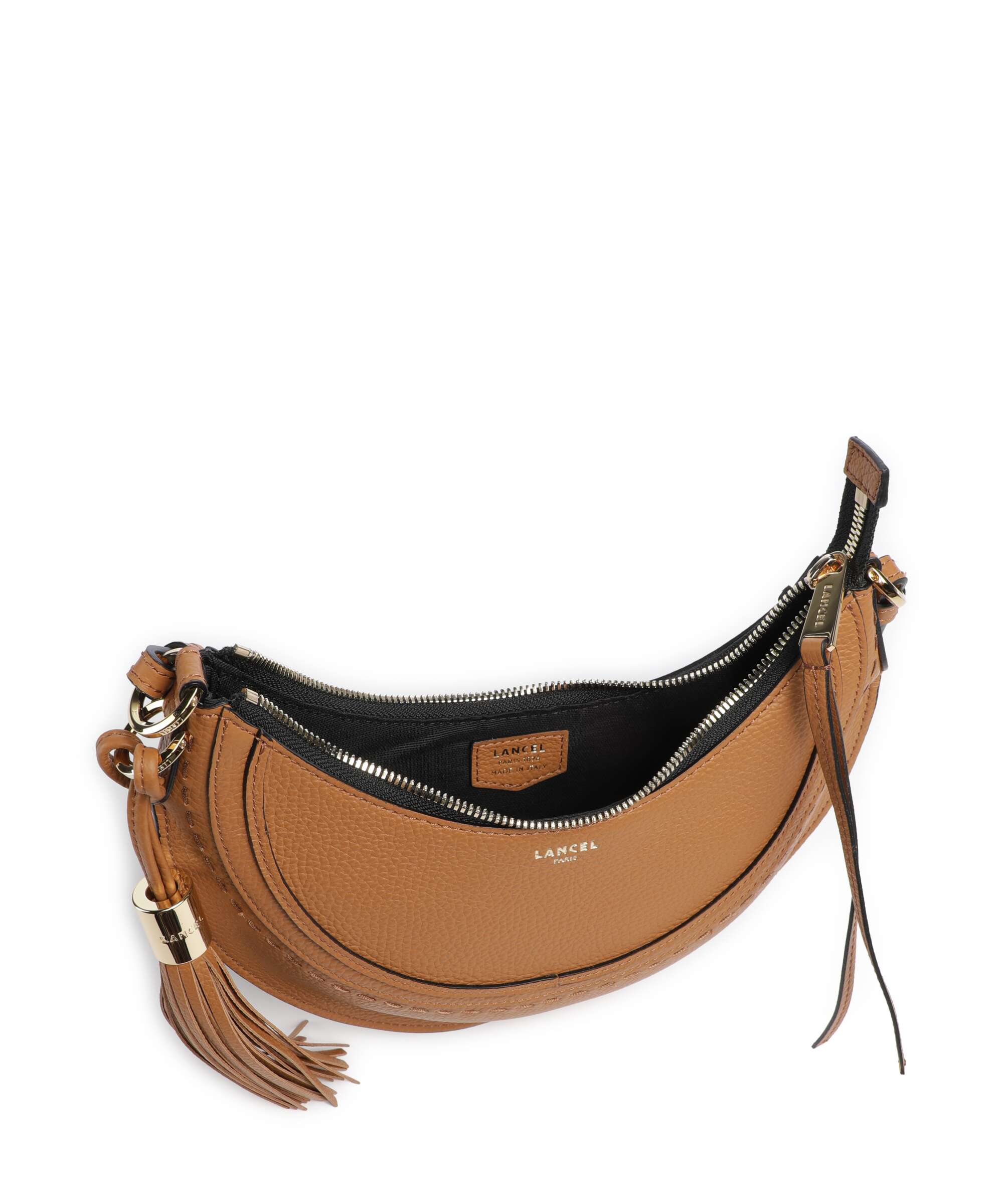 Lancel Hobohème S Sac porté épaule camel - Image 6