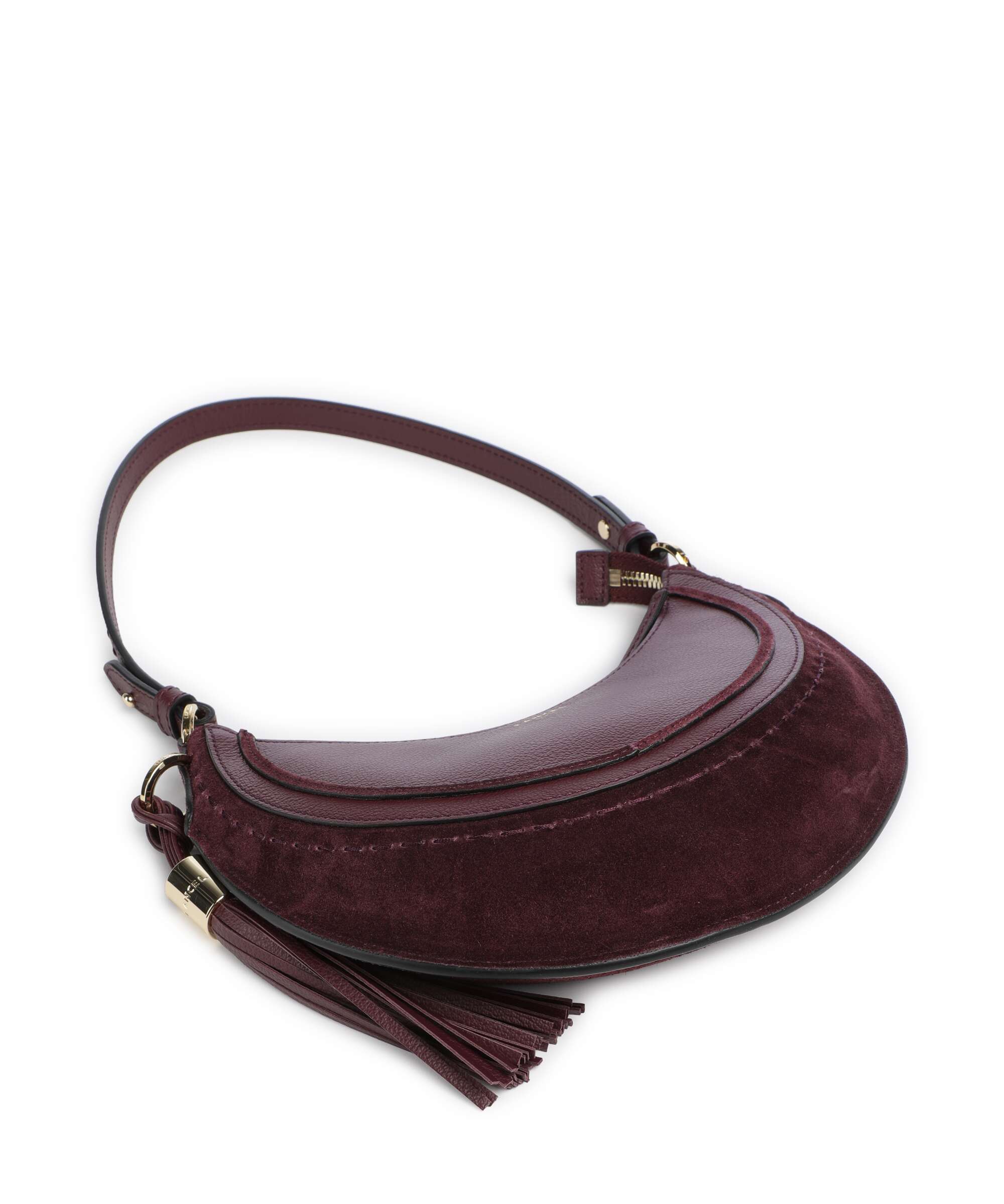 Lancel Hobohème S Sac porté épaule cassis - Image 6