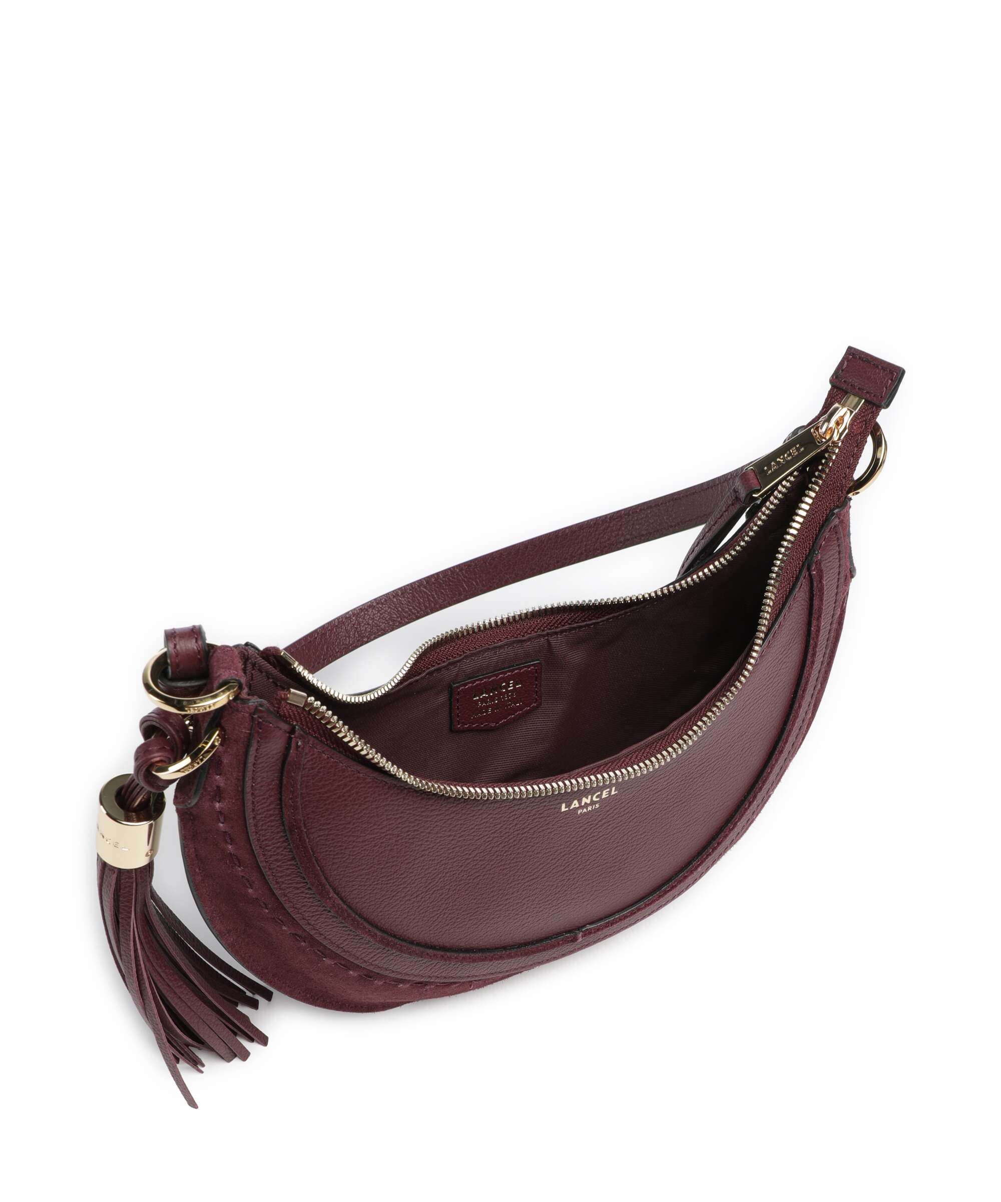 Lancel Hobohème S Sac porté épaule cassis - Image 7