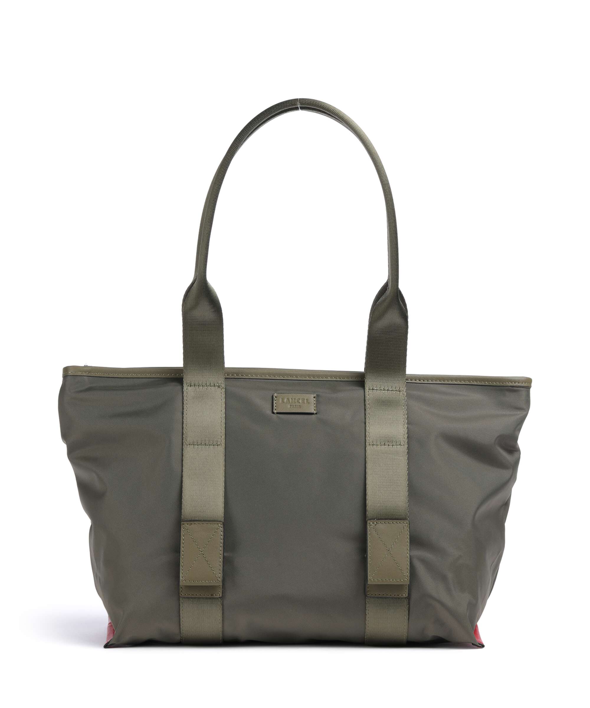 Lancel Mistral M Cabas dark khaki