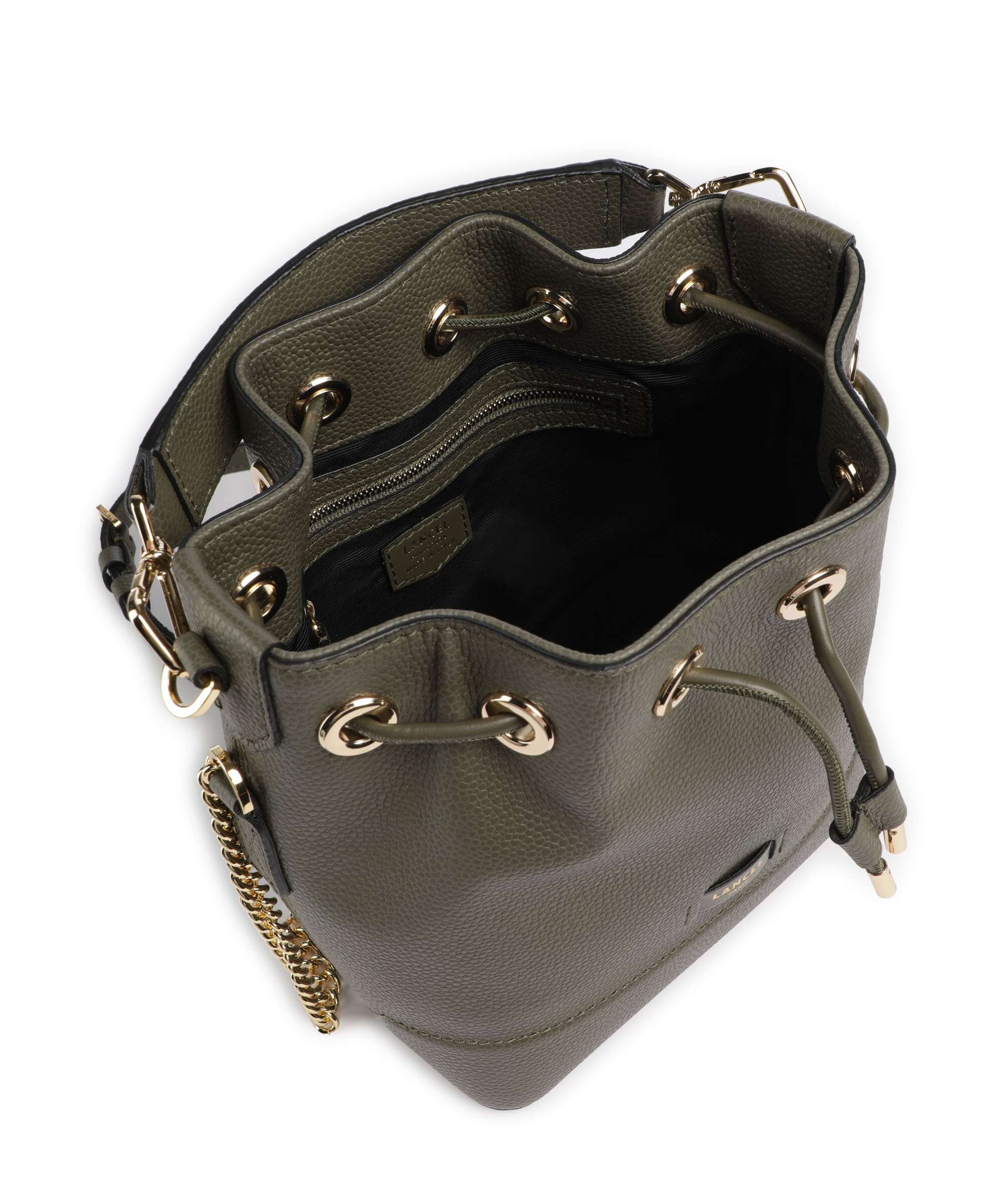Lancel Ninon S Sac seau dark khaki - Image 6