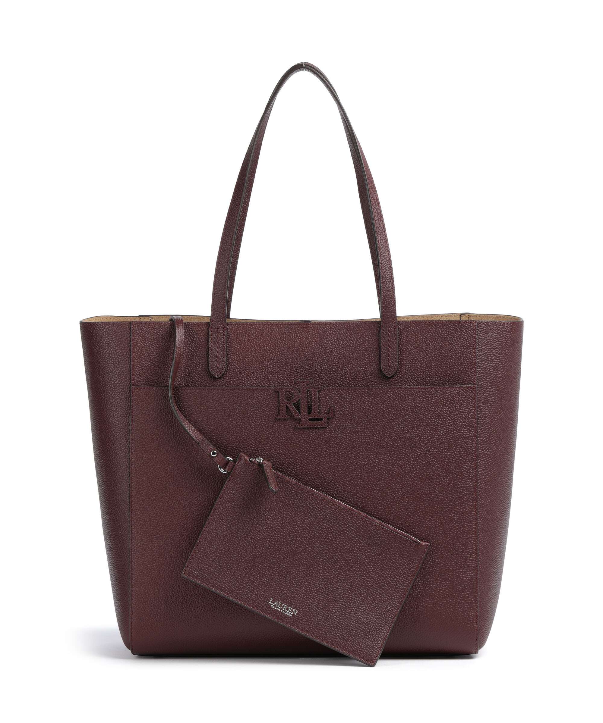 Lauren Ralph Lauren Cameryn Large Cabas dark garnet - Image 4