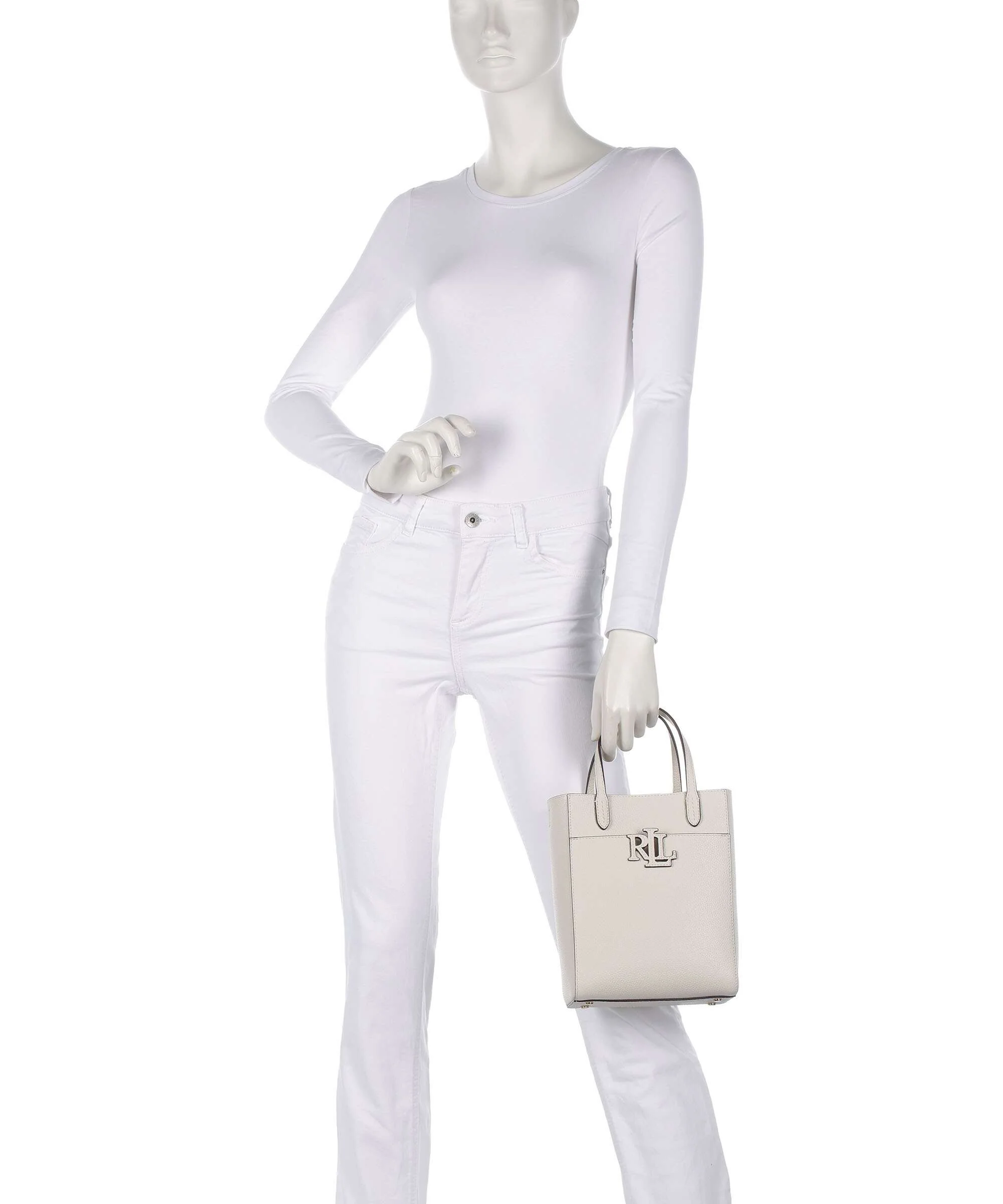 Lauren Ralph Lauren Cameryn Small Sac à main soft white - Image 3