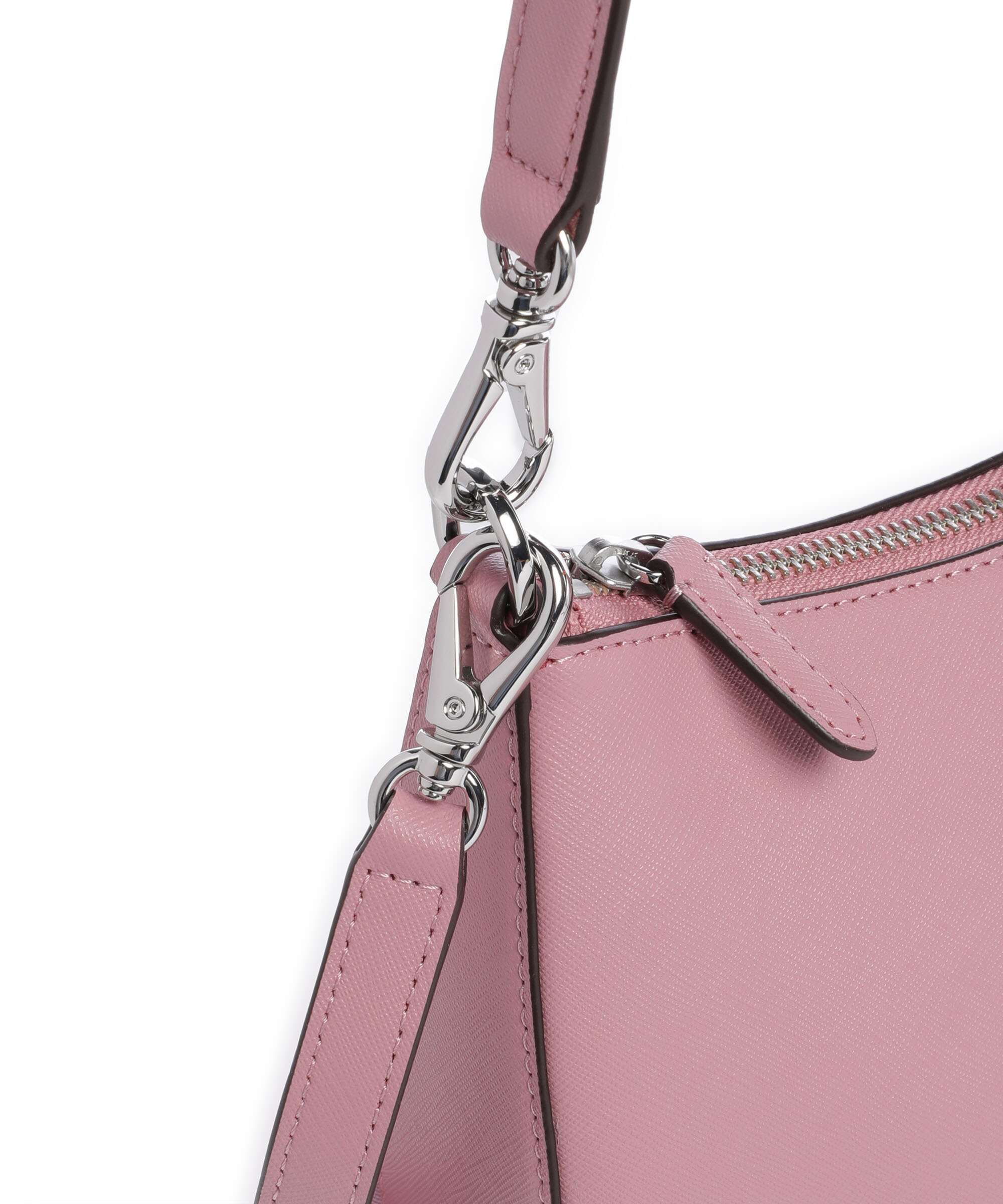 Lauren Ralph Lauren Danni 26 Sac porté épaule rose mauve - Image 5