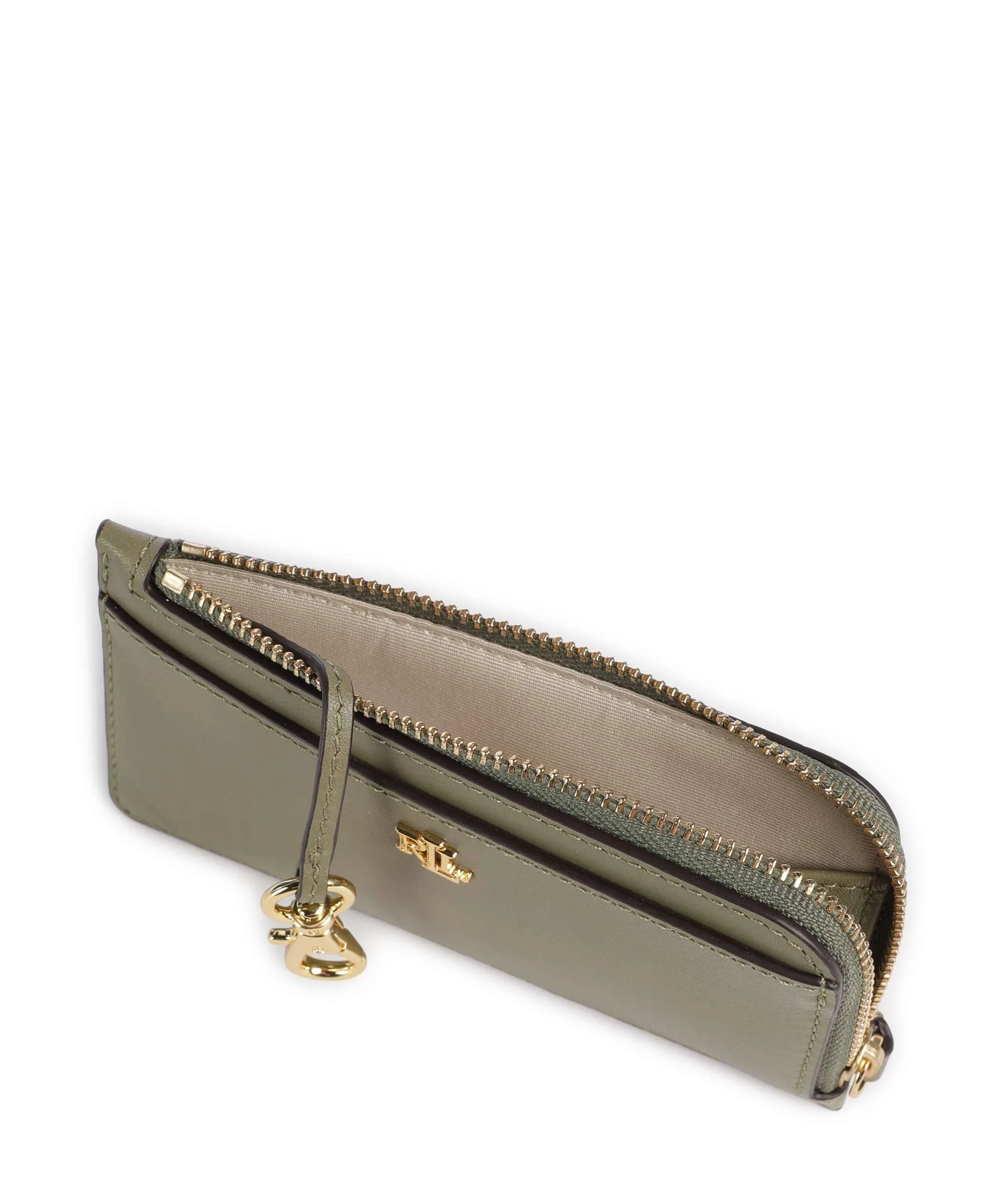Lauren Ralph Lauren Étui à cartes crédit sage green - Image 4
