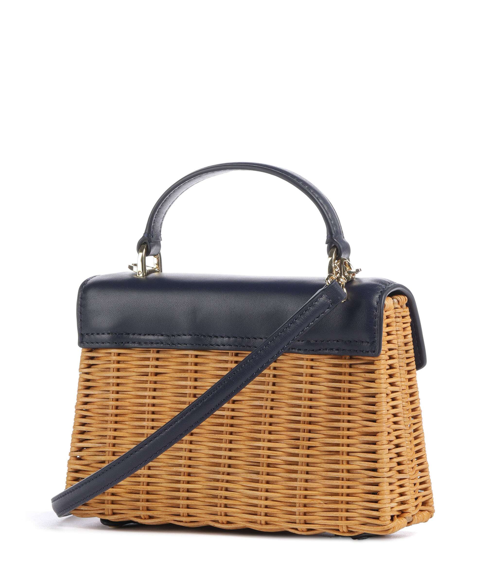 Lauren Ralph Lauren Farrah Small Sac à main light walnut/refined navy - Image 2
