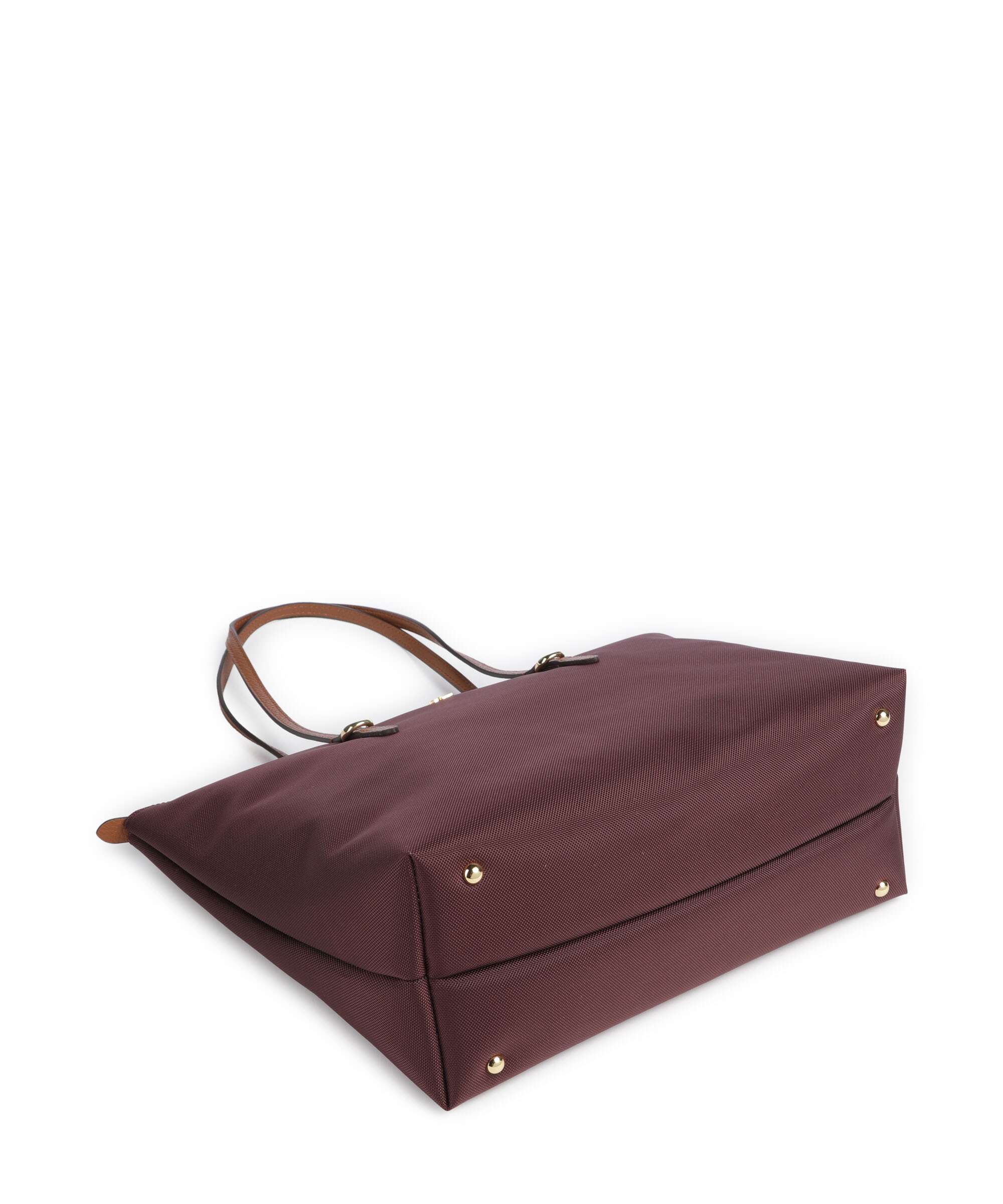 Lauren Ralph Lauren Keaton 26 Cabas dark garnet/lauren tan - Image 4