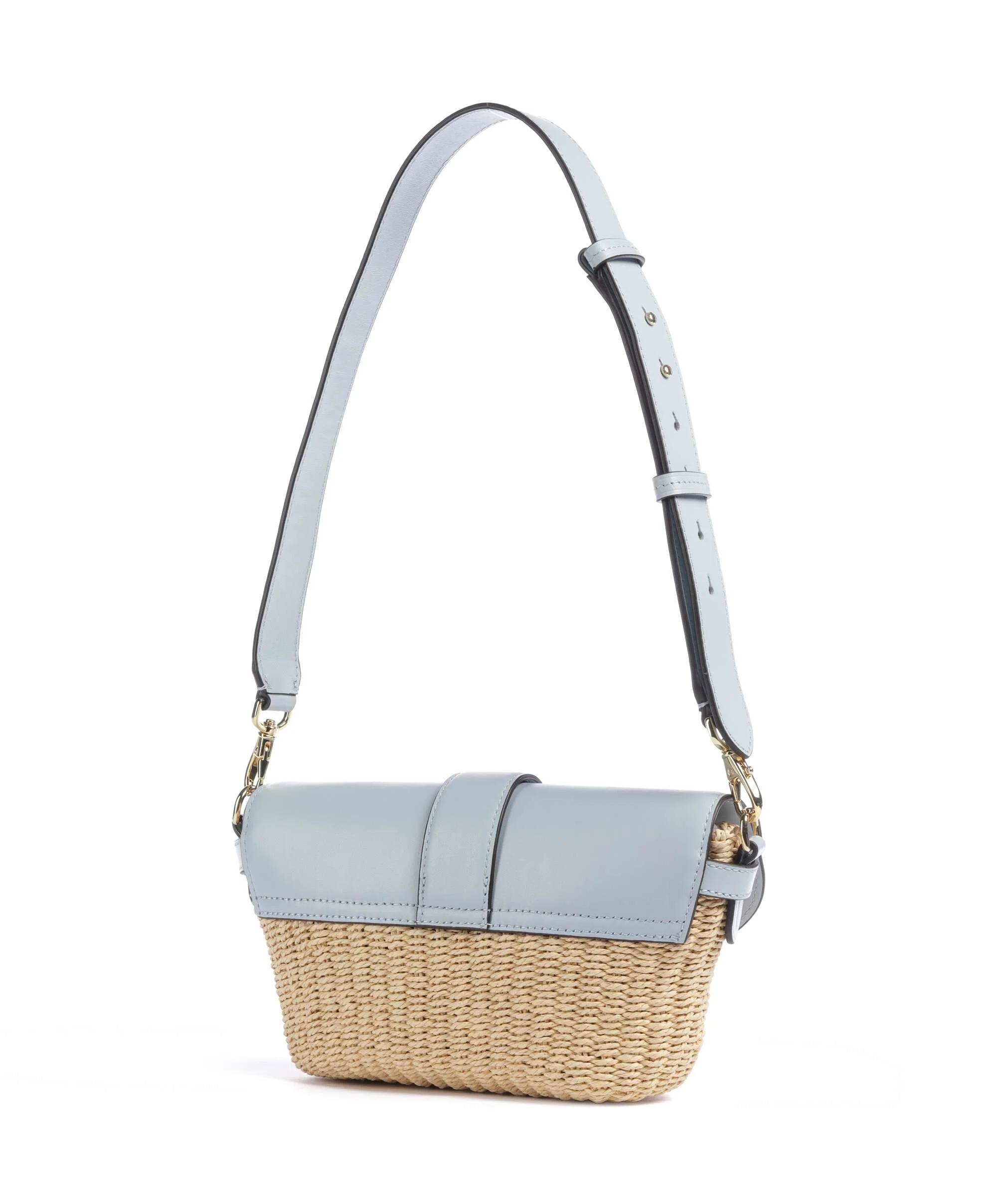 Lauren Ralph Lauren Lynden Small Sac porté épaule natural/alpine blue - Image 2