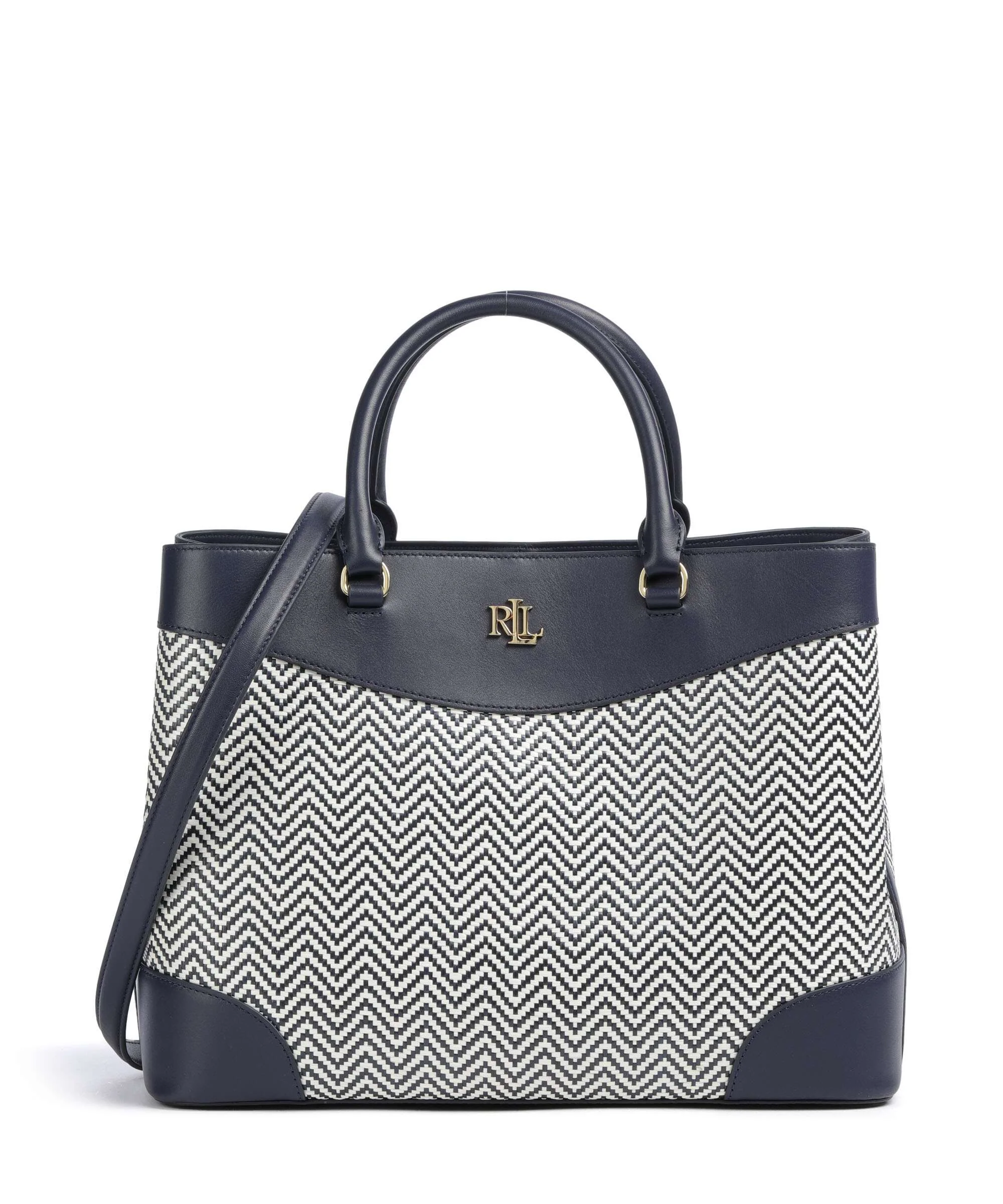 Lauren Ralph Lauren Marcy 36 Sac à main refined navy/soft white