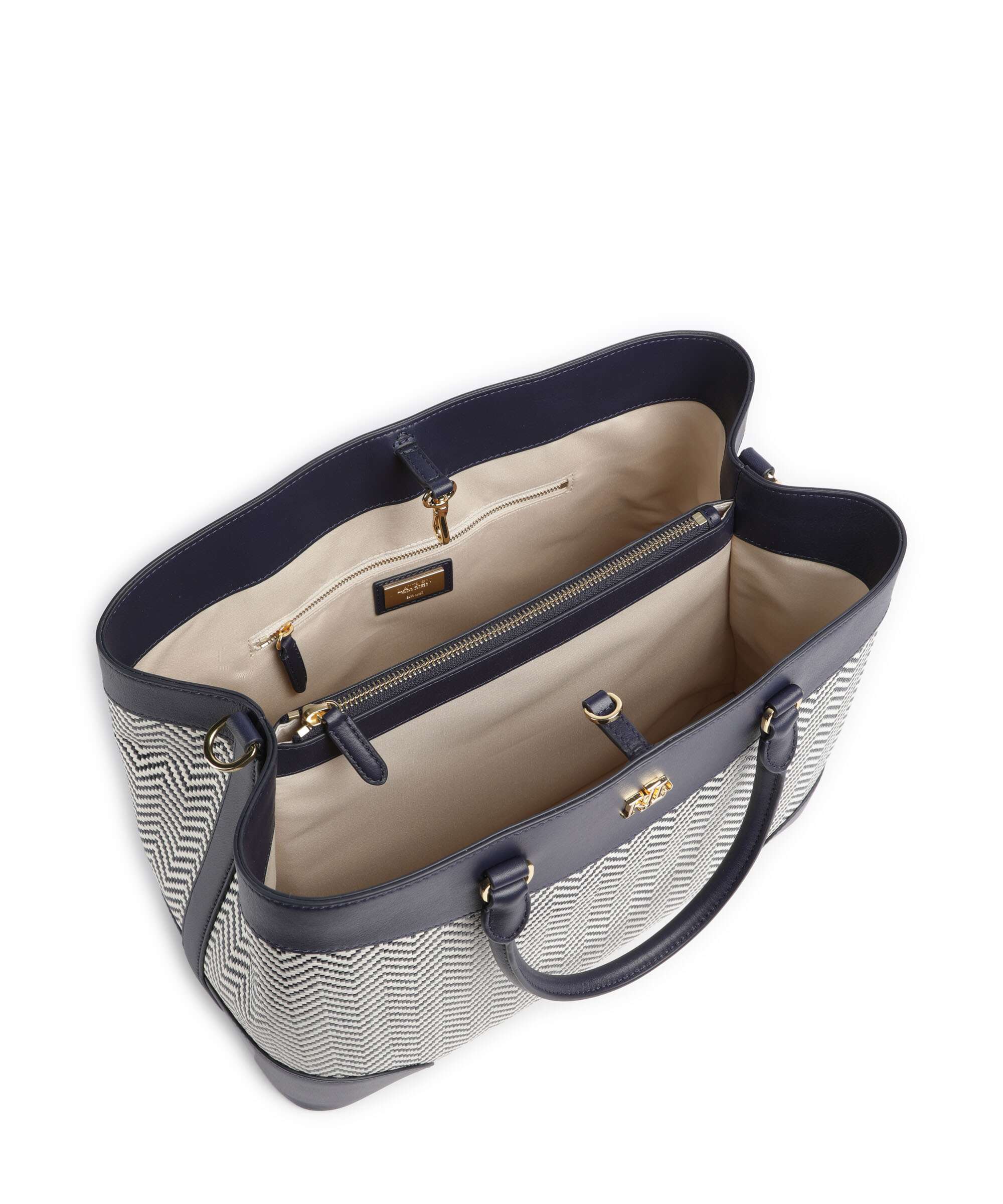 Lauren Ralph Lauren Marcy 36 Sac à main refined navy/soft white - Image 5