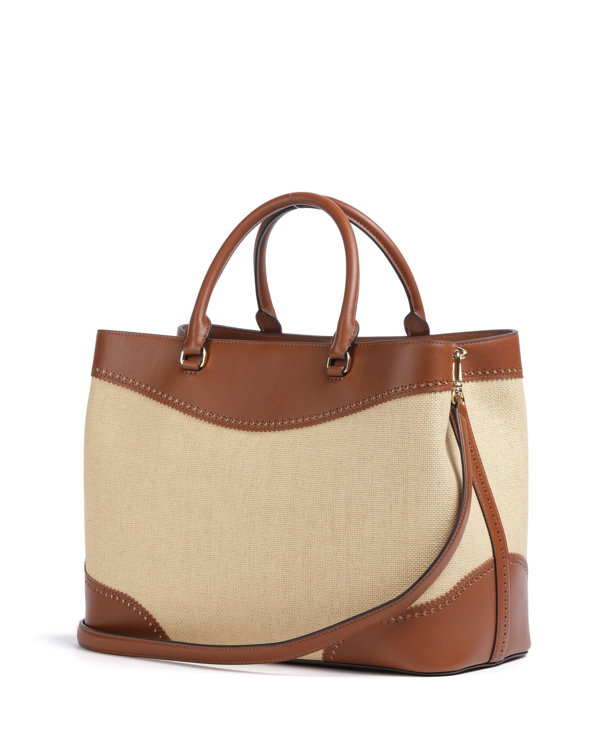 Lauren Ralph Lauren Marcy 36 Sac à main dark natural/lauren tan - Image 3