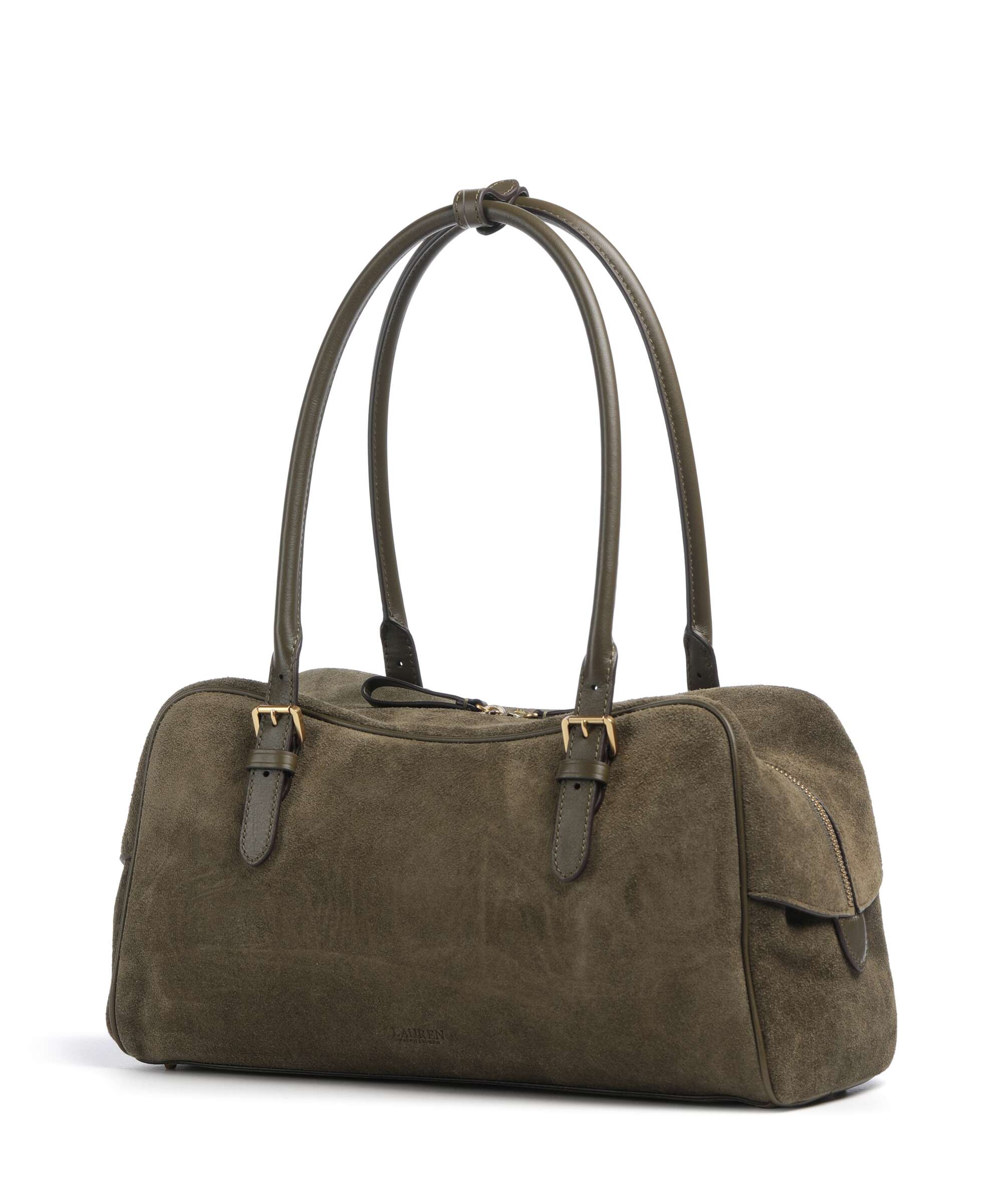 Lauren Ralph Lauren Marcy Large Sac porté épaule botanic green - Image 2
