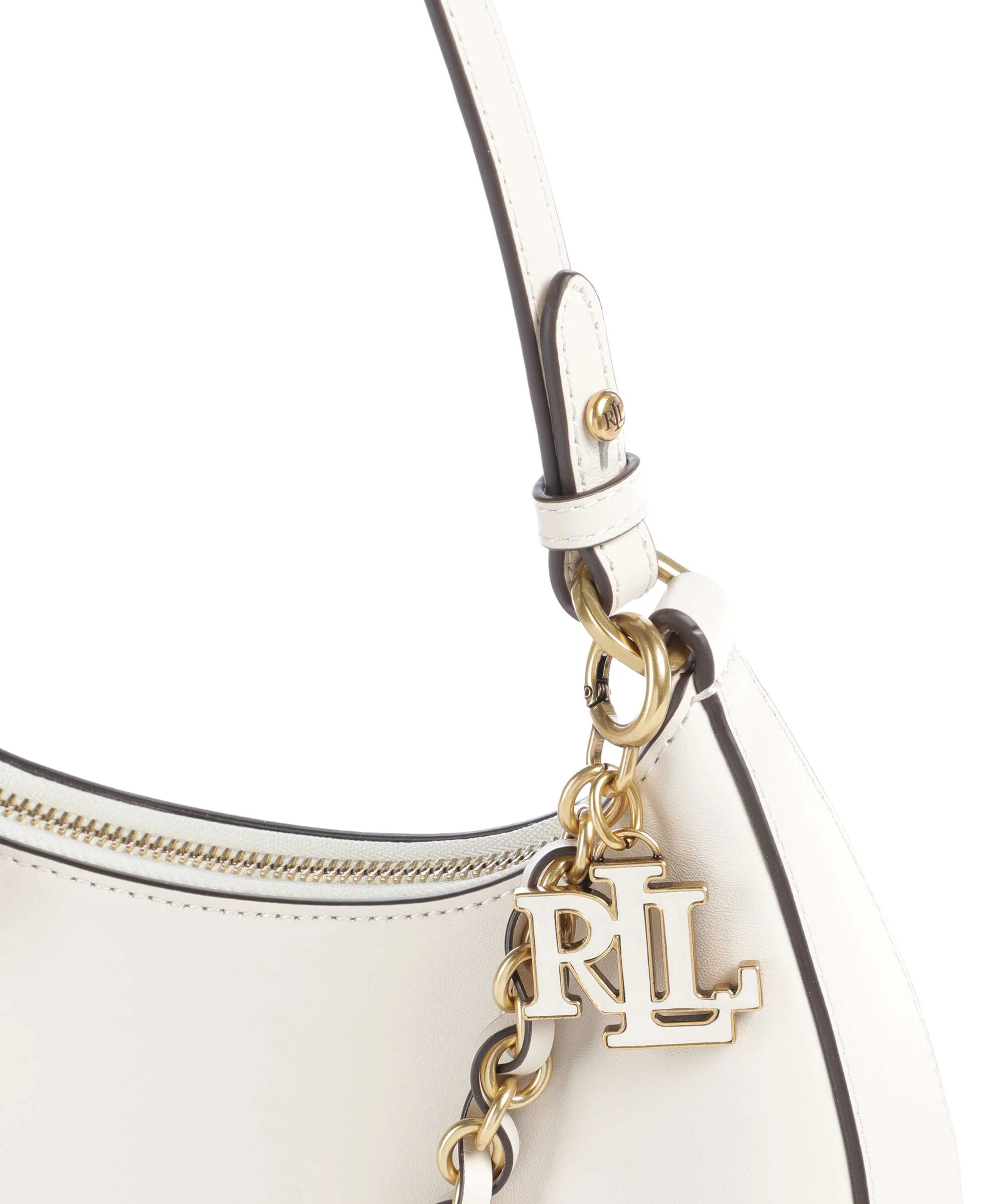 Lauren Ralph Lauren Marcy Medium Sac porté épaule soft white - Image 4