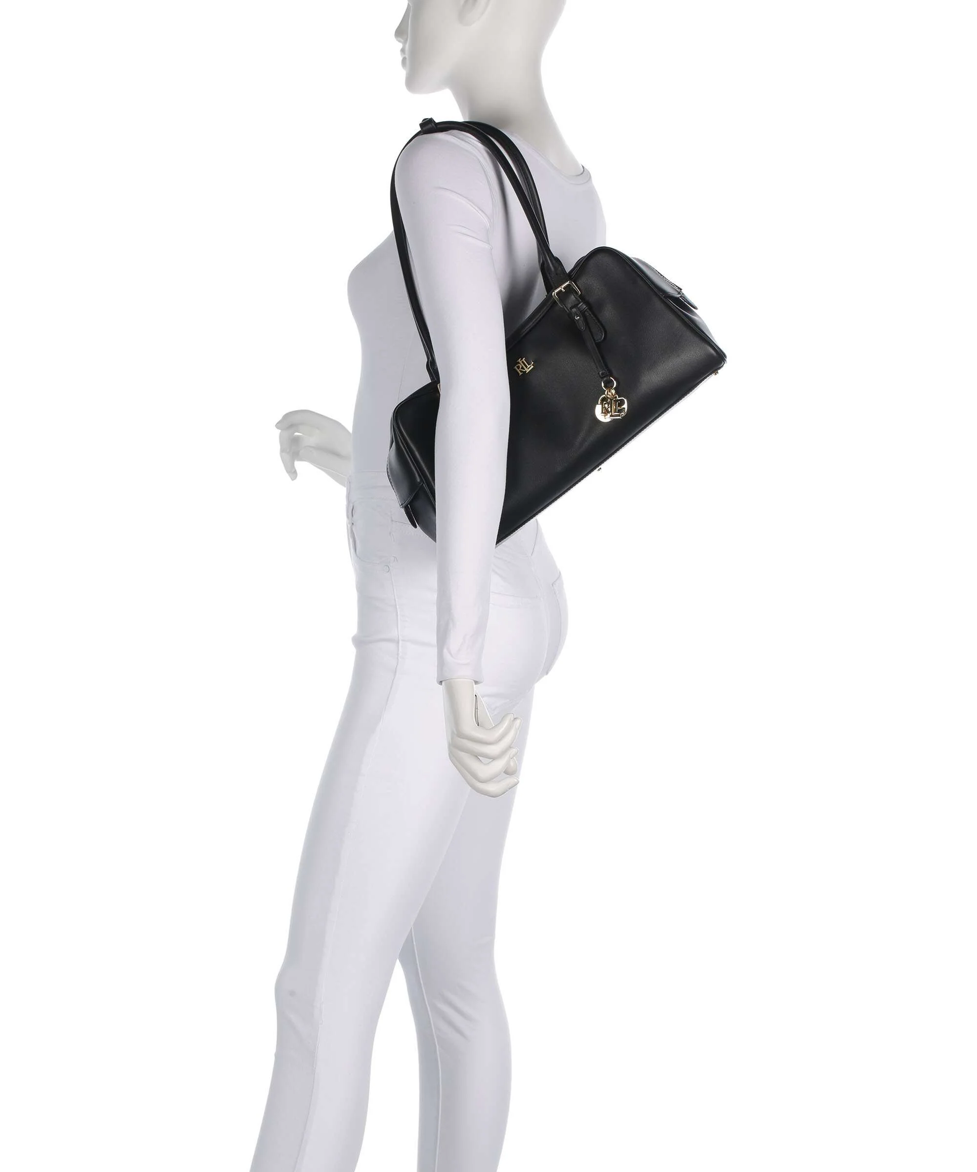 Lauren Ralph Lauren Marcy Sac porté épaule black - Image 3