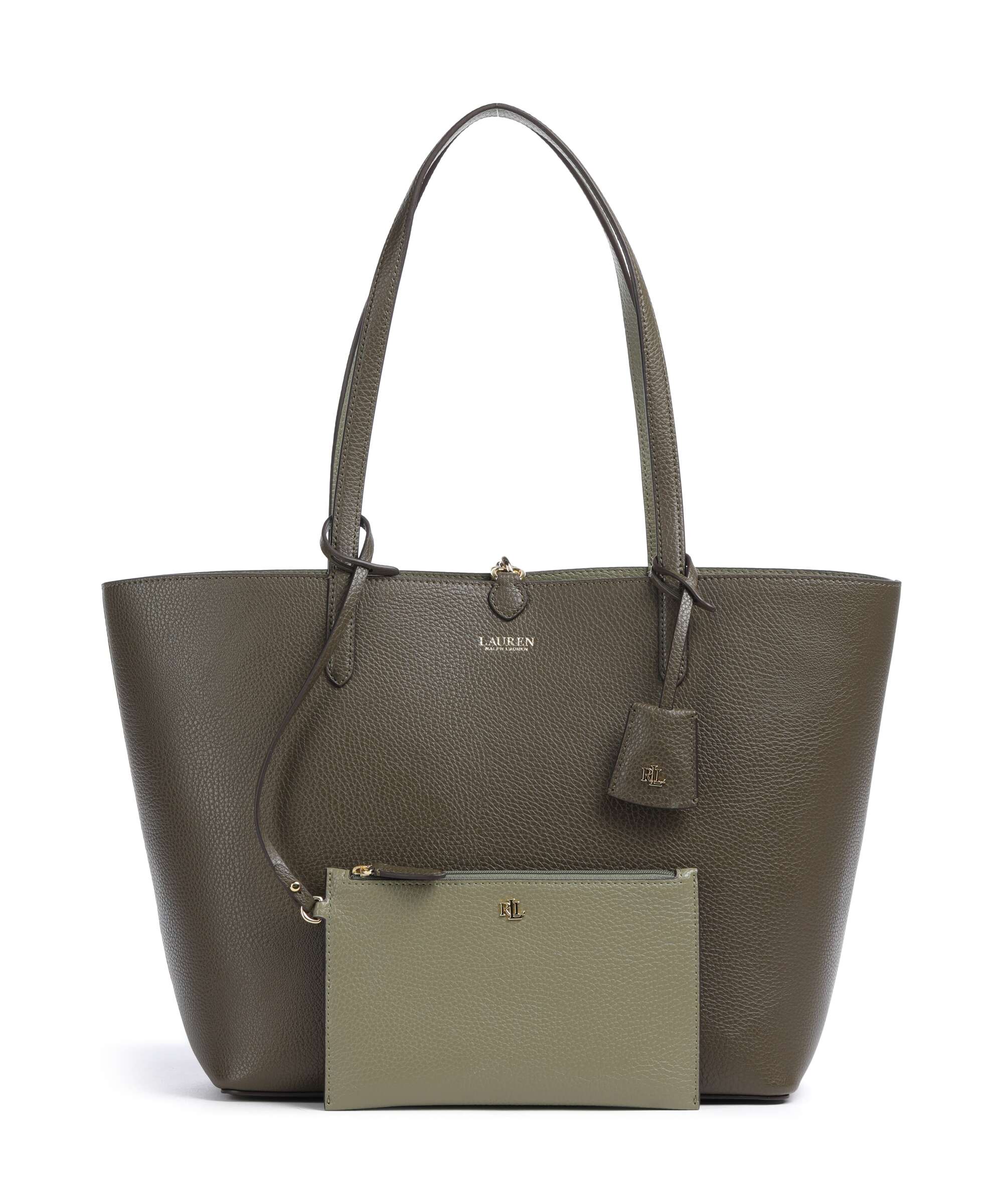 Lauren Ralph Lauren Medium Cabas botanic green/sage green - Image 4