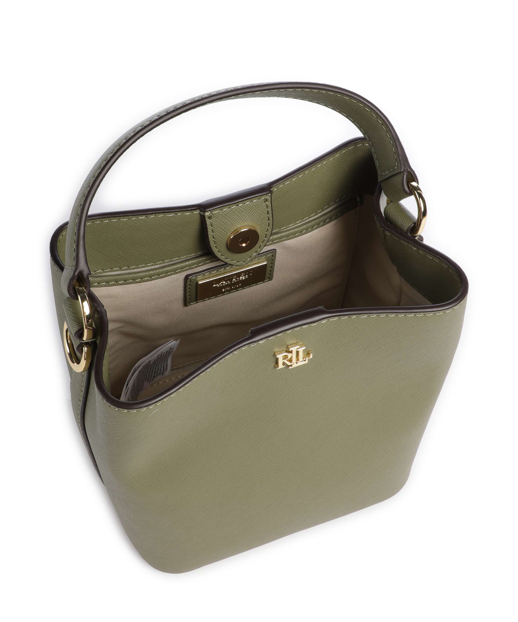 Lauren Ralph Lauren Reese Small Sac seau sage green - Image 6