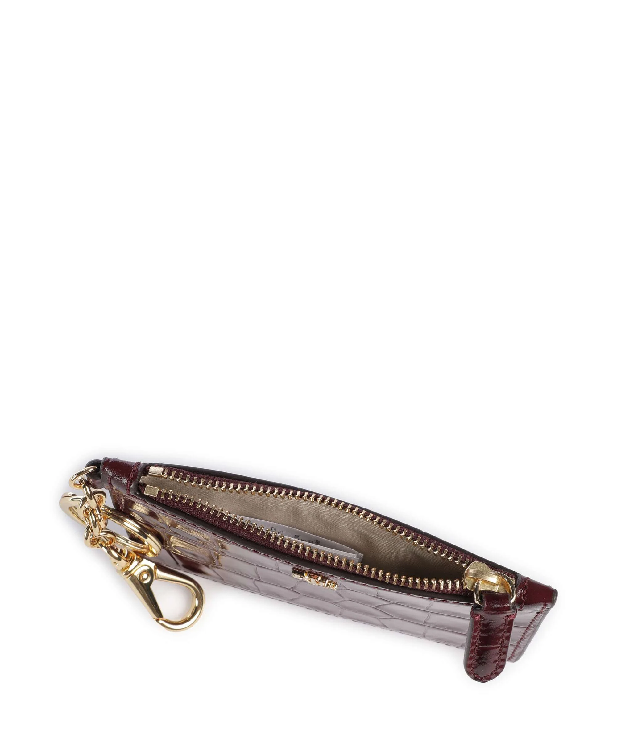 Lauren Ralph Lauren Small Étui à cartes crédit dark garnet - Image 5