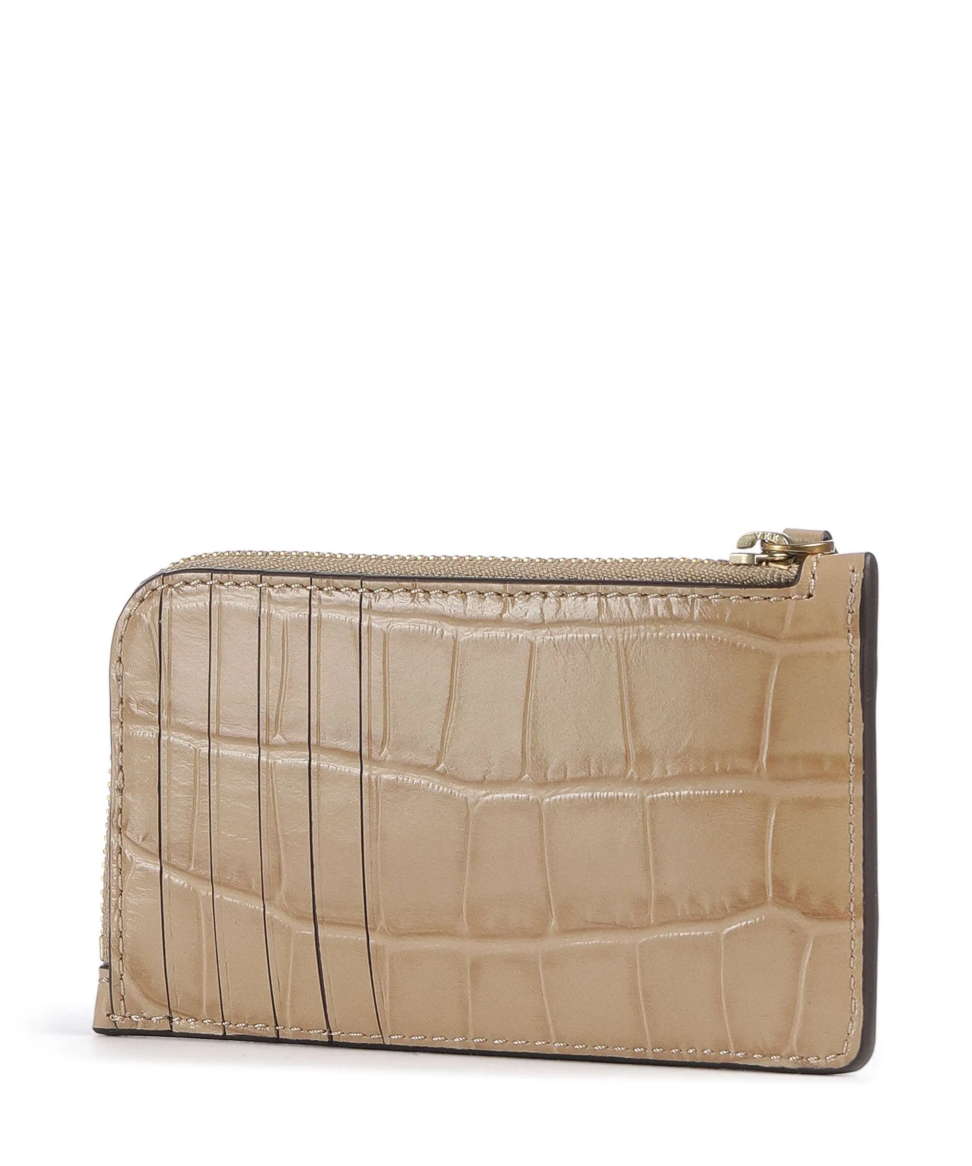 Lauren Ralph Lauren Small Étui à cartes crédit tan - Image 2