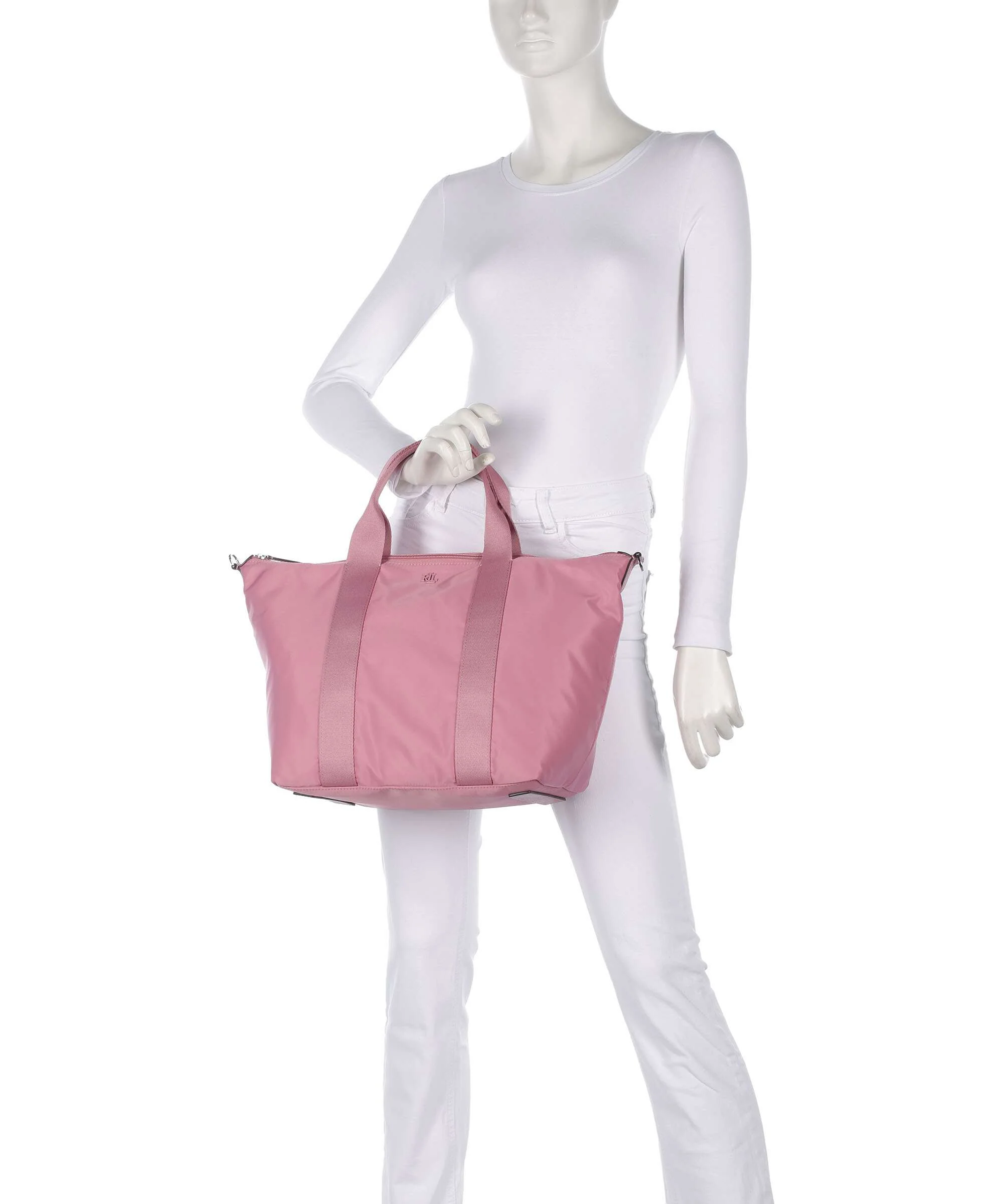 Lauren Ralph Lauren Stevie Extra Large Sac à main rose mauve - Image 3