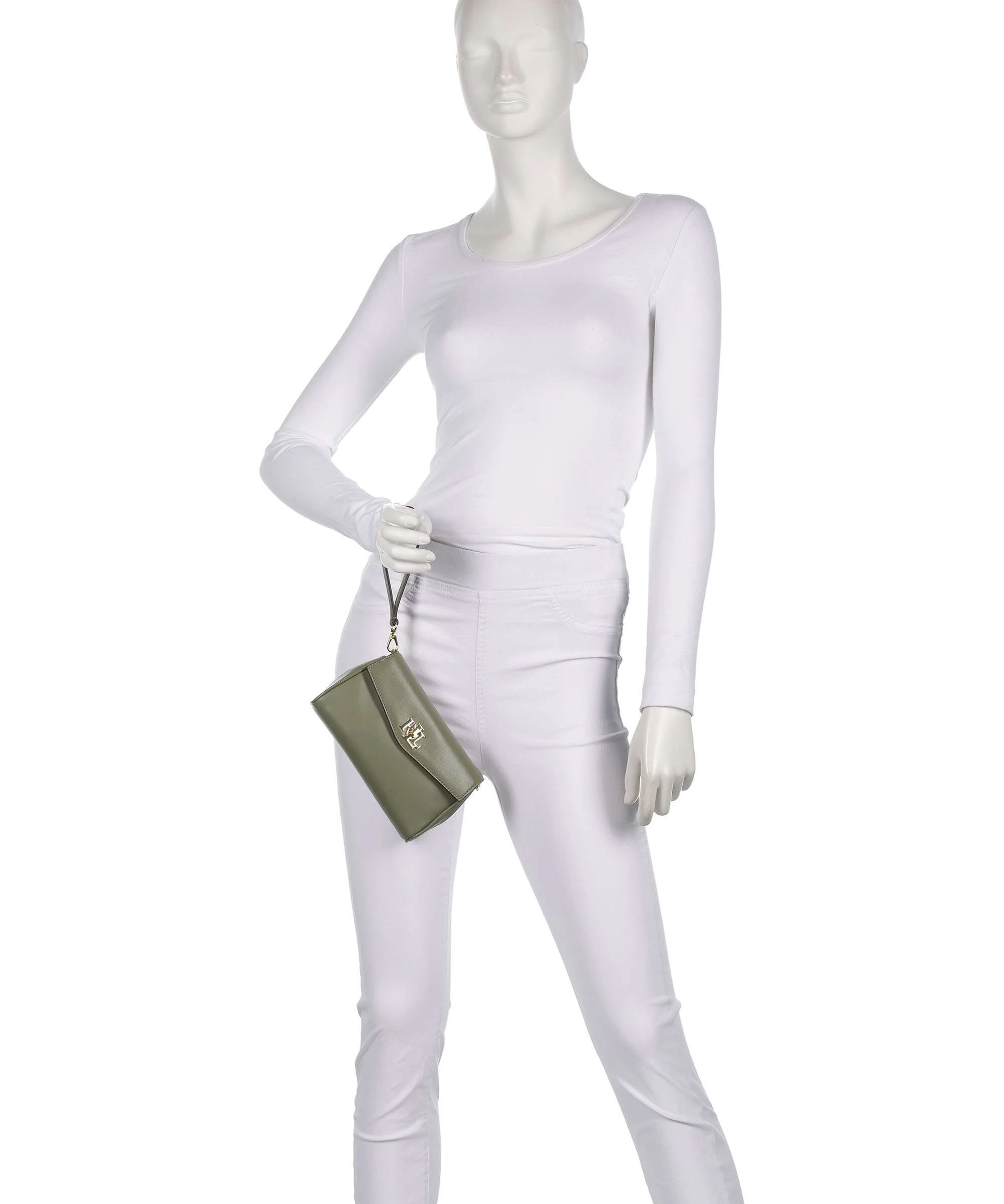 Lauren Ralph Lauren Tanner Large Sac bandoulière sage green - Image 3
