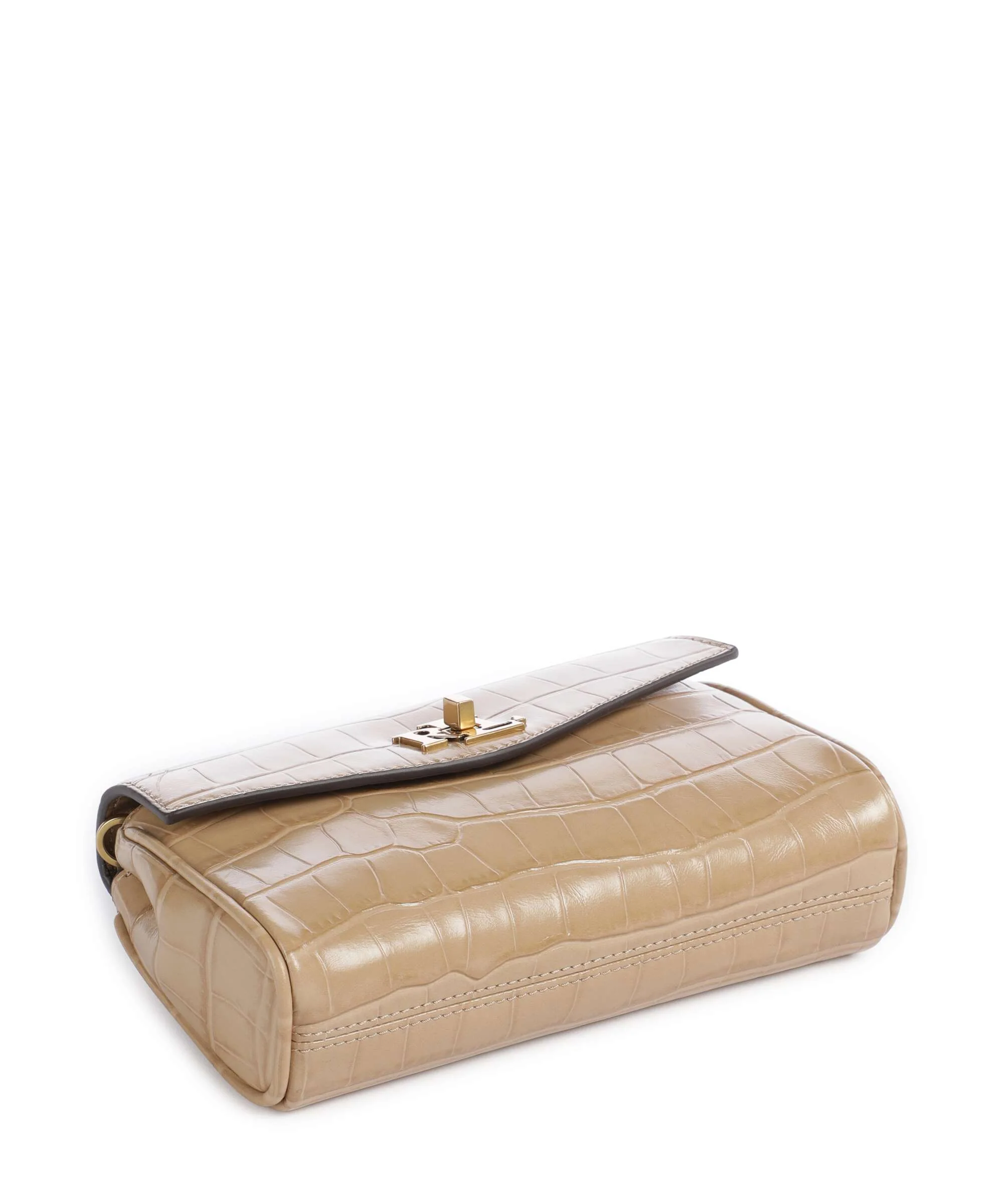 Lauren Ralph Lauren Tanner Large Sac bandoulière tan - Image 4