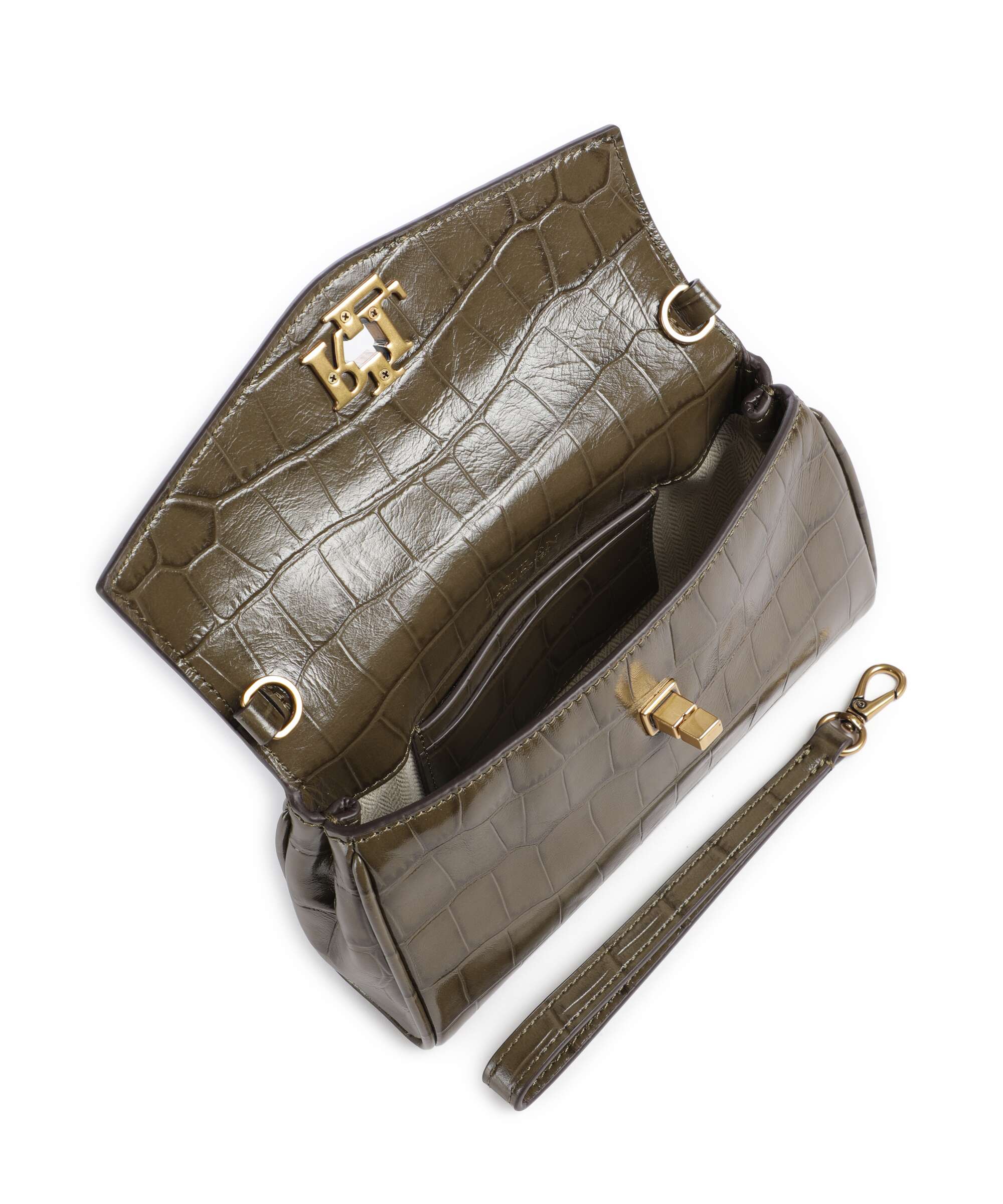 Lauren Ralph Lauren Tanner Large Sac bandoulière botanic green - Image 5