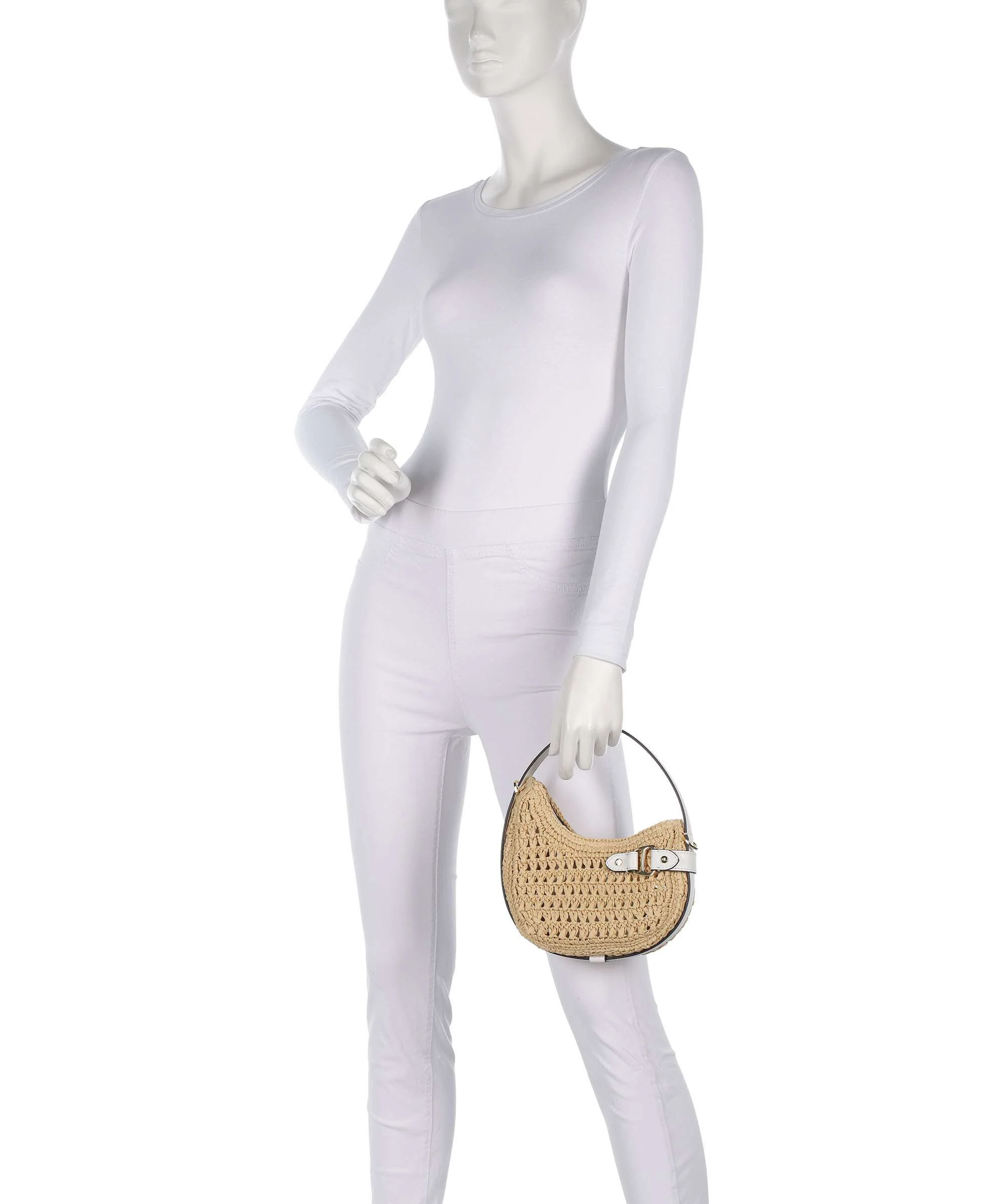 Lauren Ralph Lauren Tasha Small Sac à main natural/white - Image 3