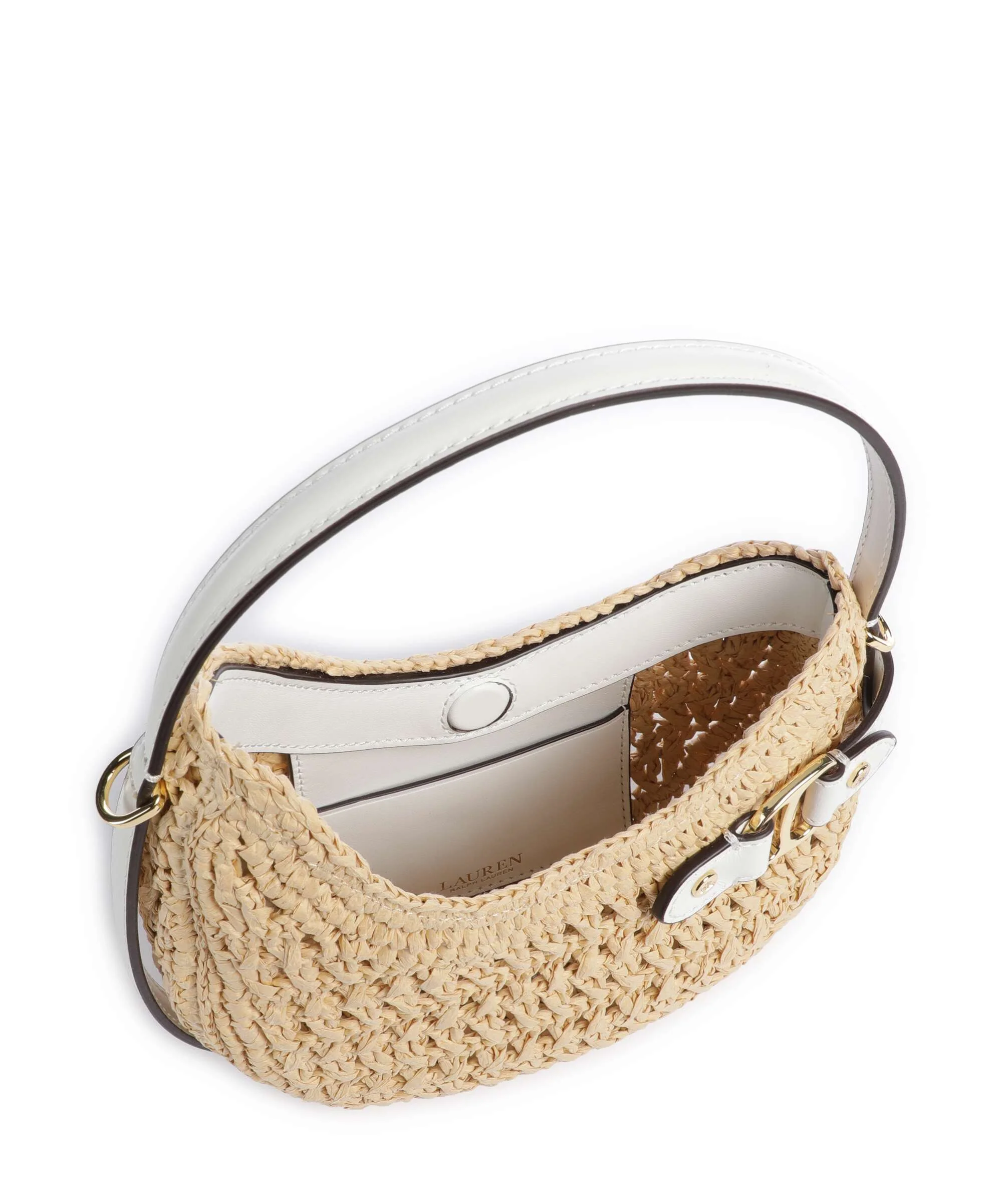 Lauren Ralph Lauren Tasha Small Sac à main natural/white - Image 6