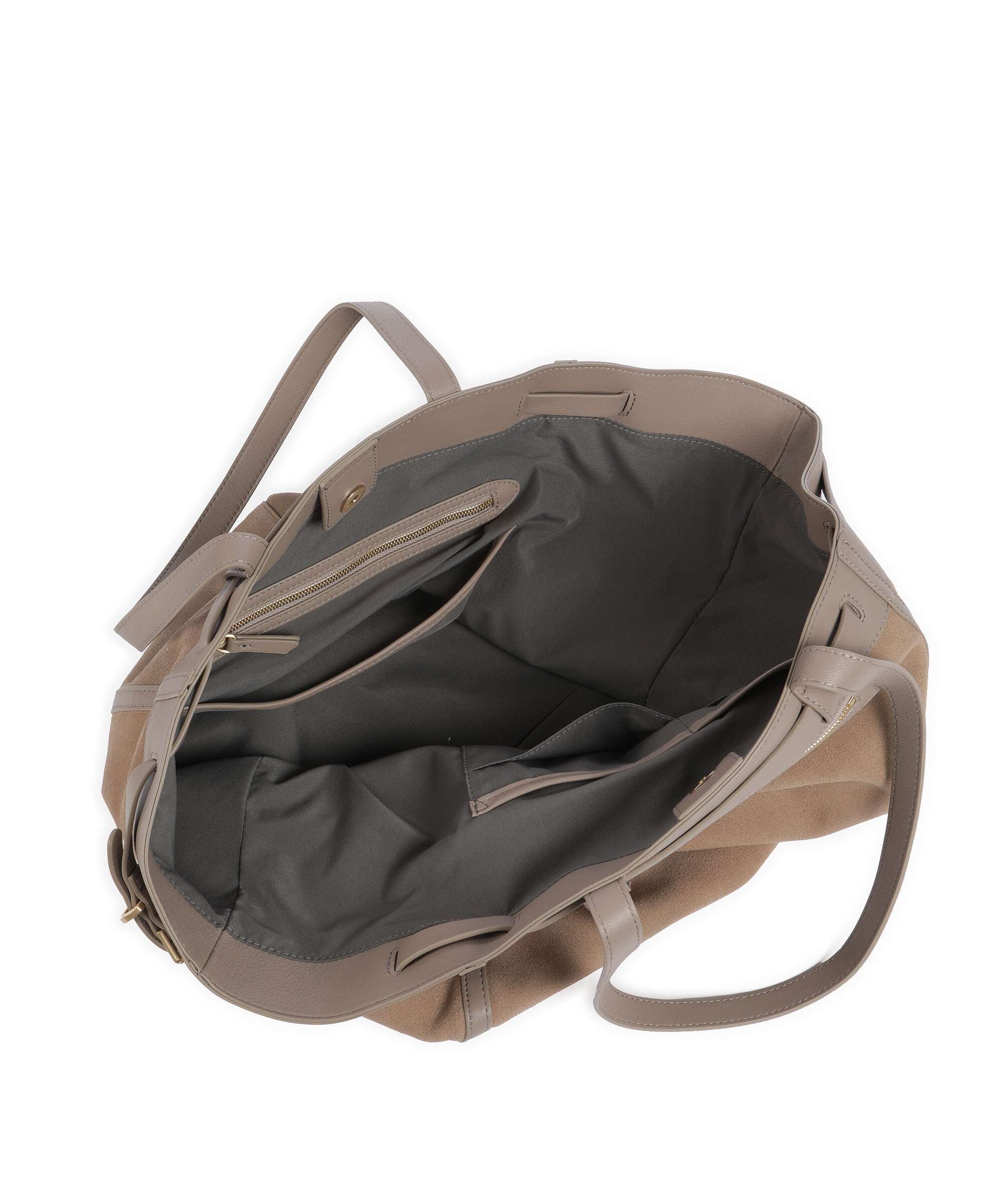 Les Visionnaires Felicia Cozy Cabas mushroom/capuccino beige - Image 6