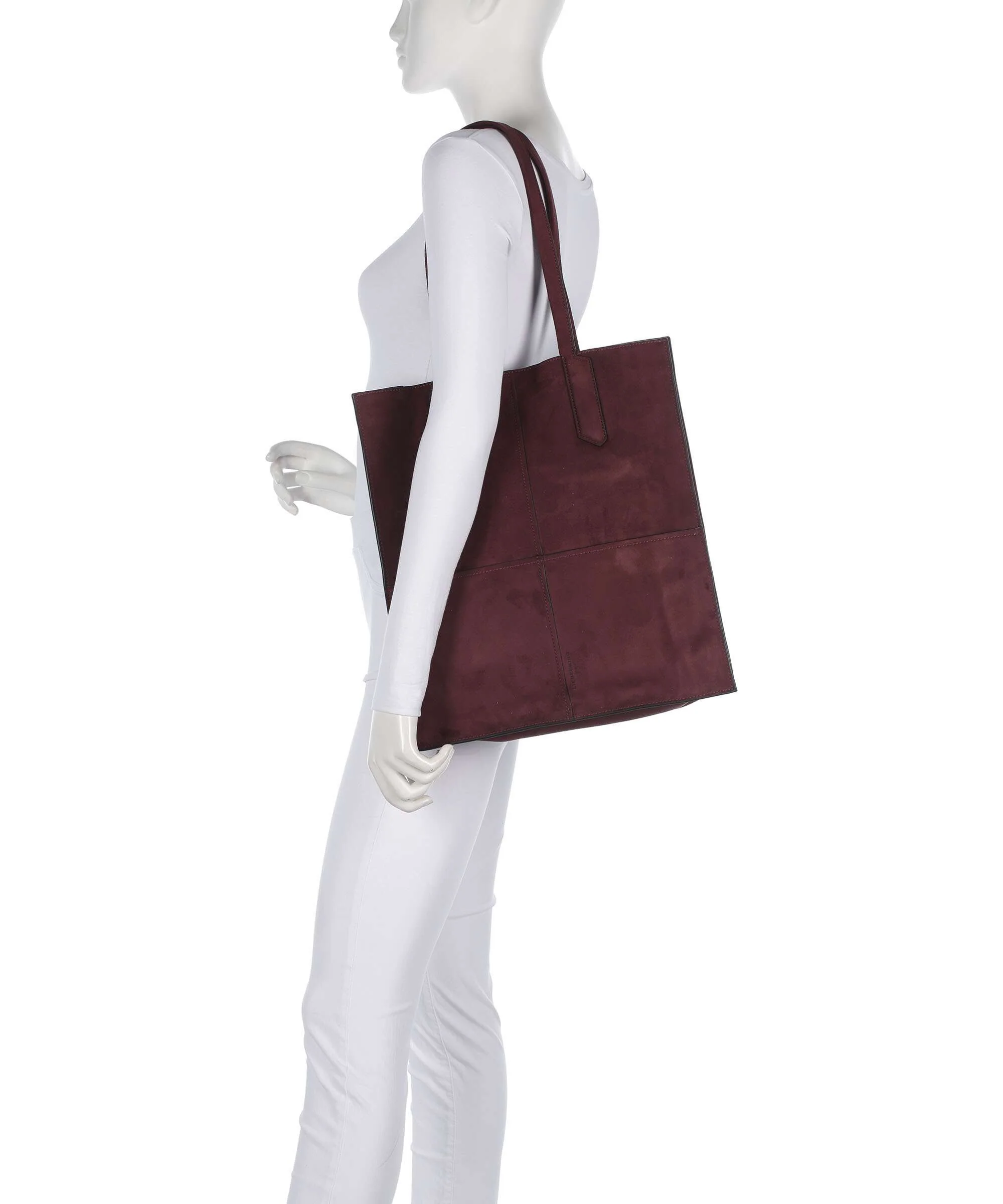 Liebeskind Amy Vegan Suede L Cabas pomegranate - Image 3