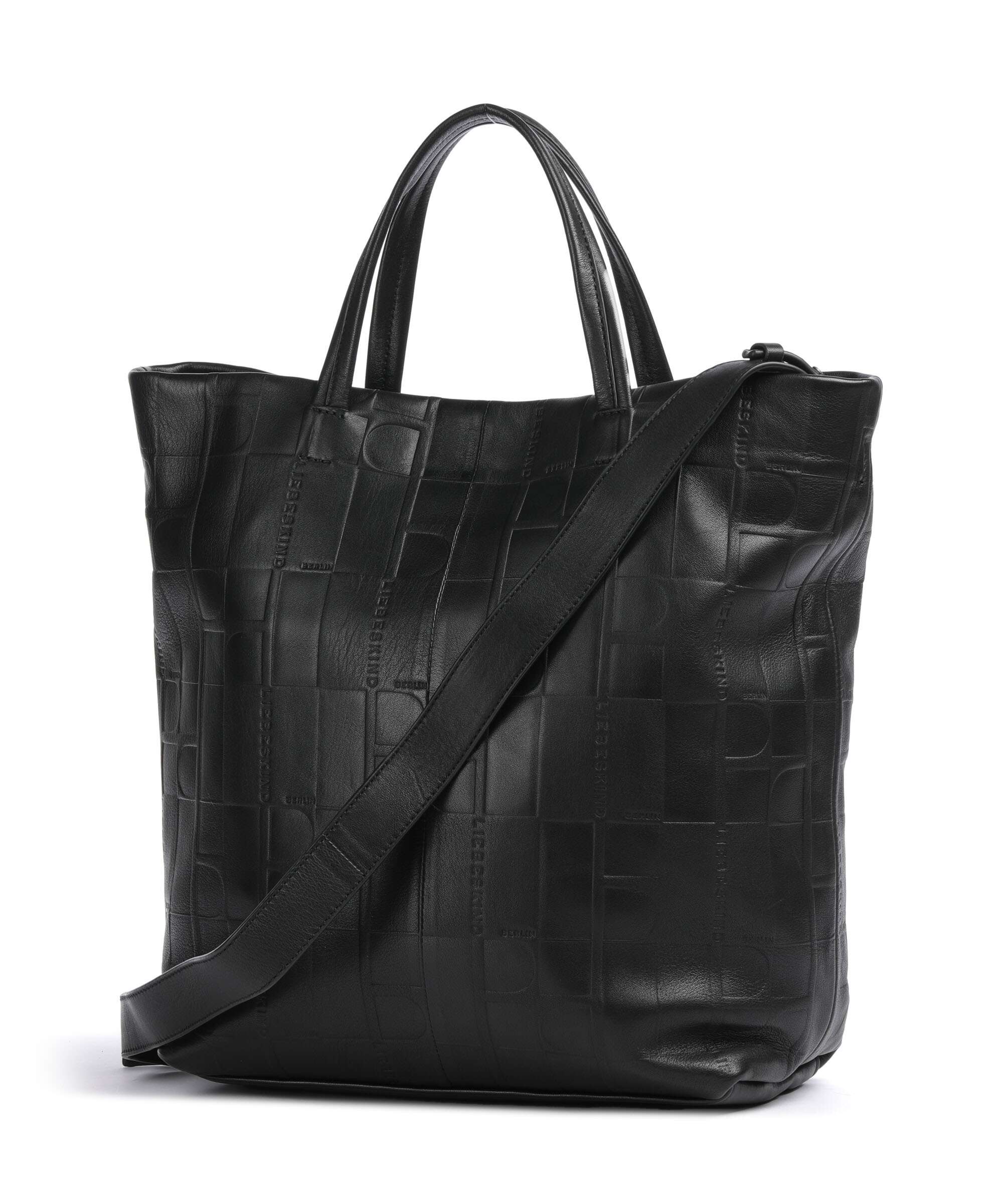 Liebeskind Hera Monogram Sheep Natural L Sac à main black - Image 2
