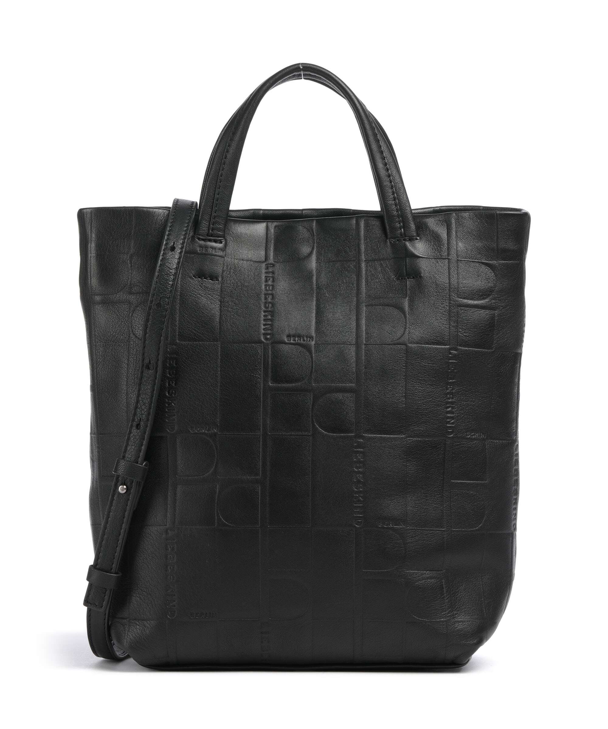 Liebeskind Hera Monogram Sheep Natural M Sac à main black