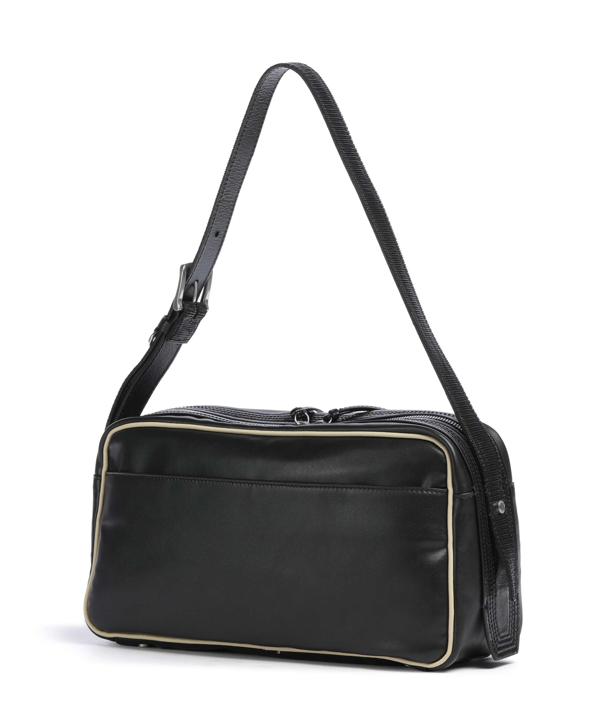 Liebeskind Juno Recycled Soft Calf M Sac porté épaule black - Image 2
