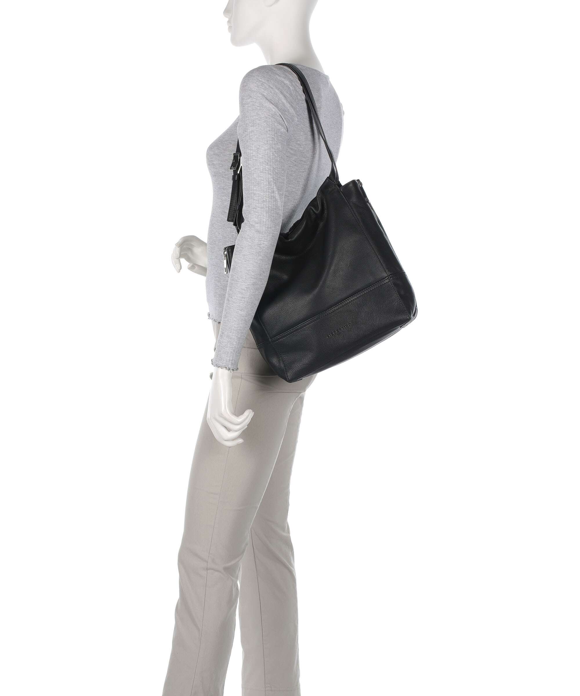 Liebeskind Lou 2 3D Leather M Cabas black - Image 3
