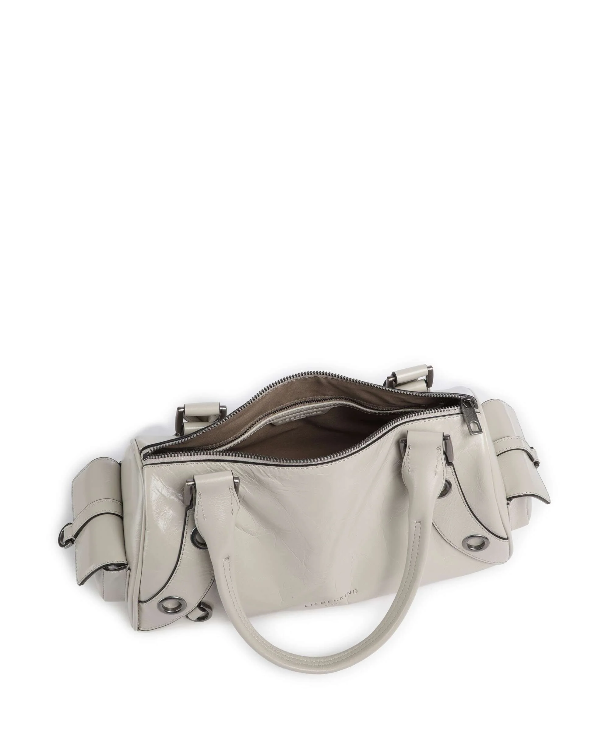 Liebeskind Nika Lack Distressed M Sac porté épaule milk - Image 6