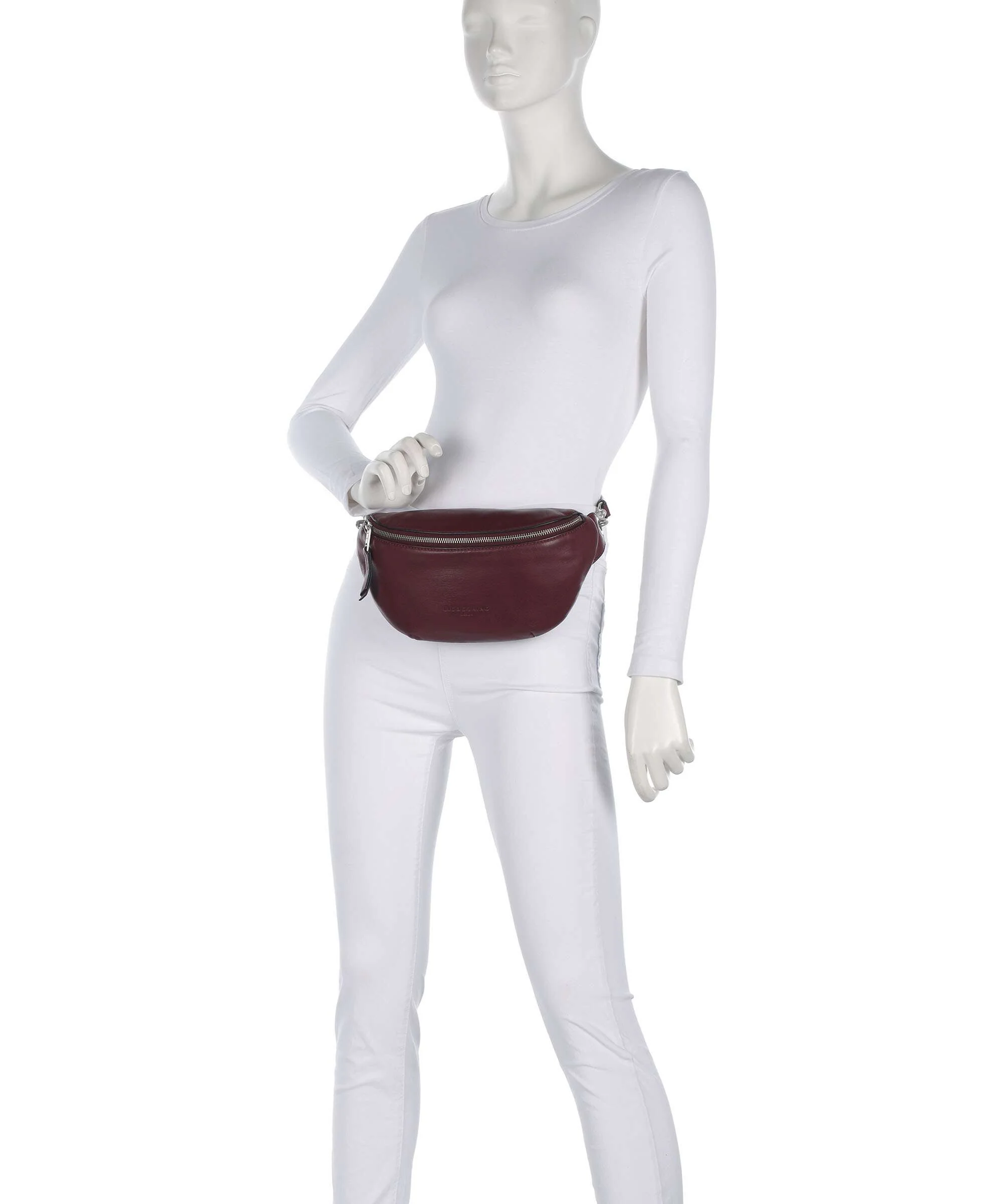 Liebeskind Tavia Sheep Natural L Sac banane pomegranate - Image 4